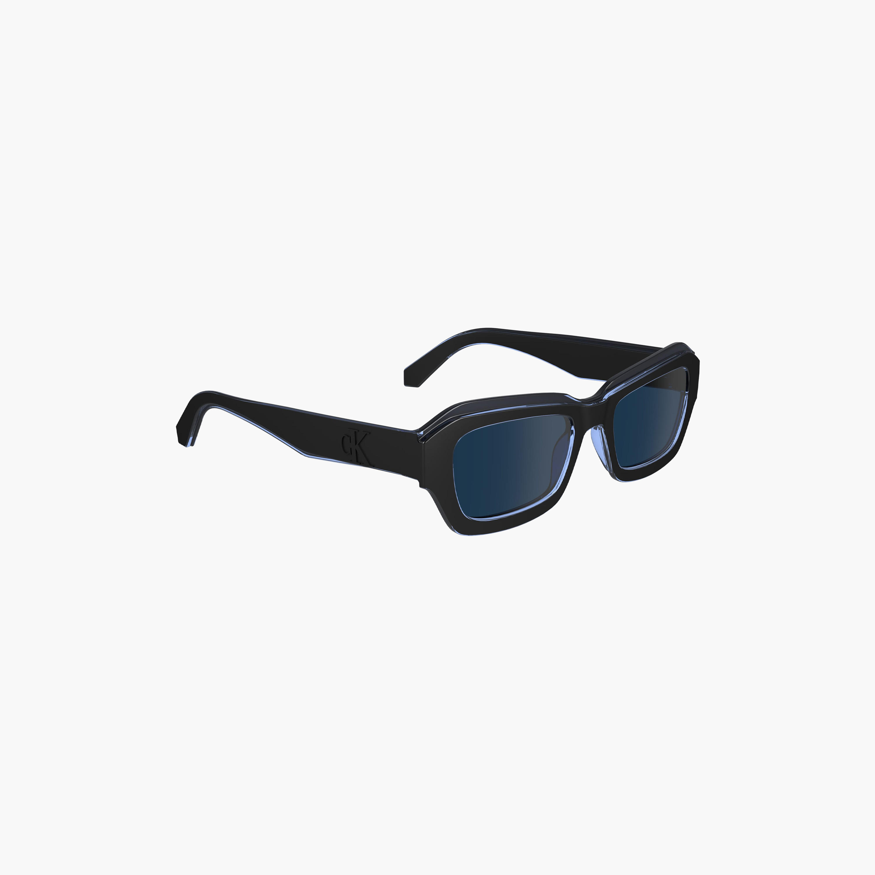 Calvin Klein 52MM Black Rectangle Sunglasses CKJ24608S-men-sunglasses-image-2