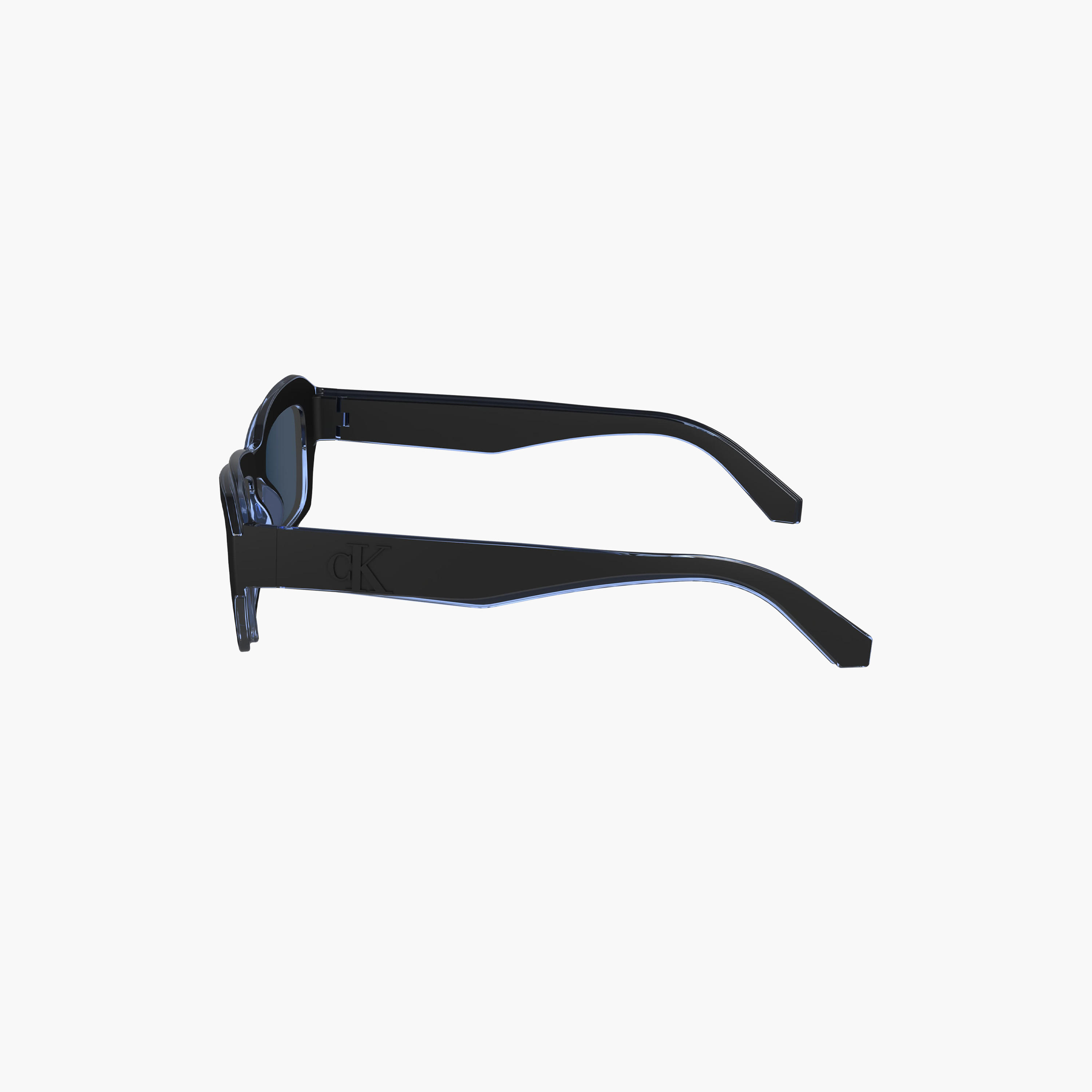 كالفن كلاين - نظارة شمسية -  مستطيلة - أسود - مقاس 52 ملم CKJ24608S-men-sunglasses-image-4