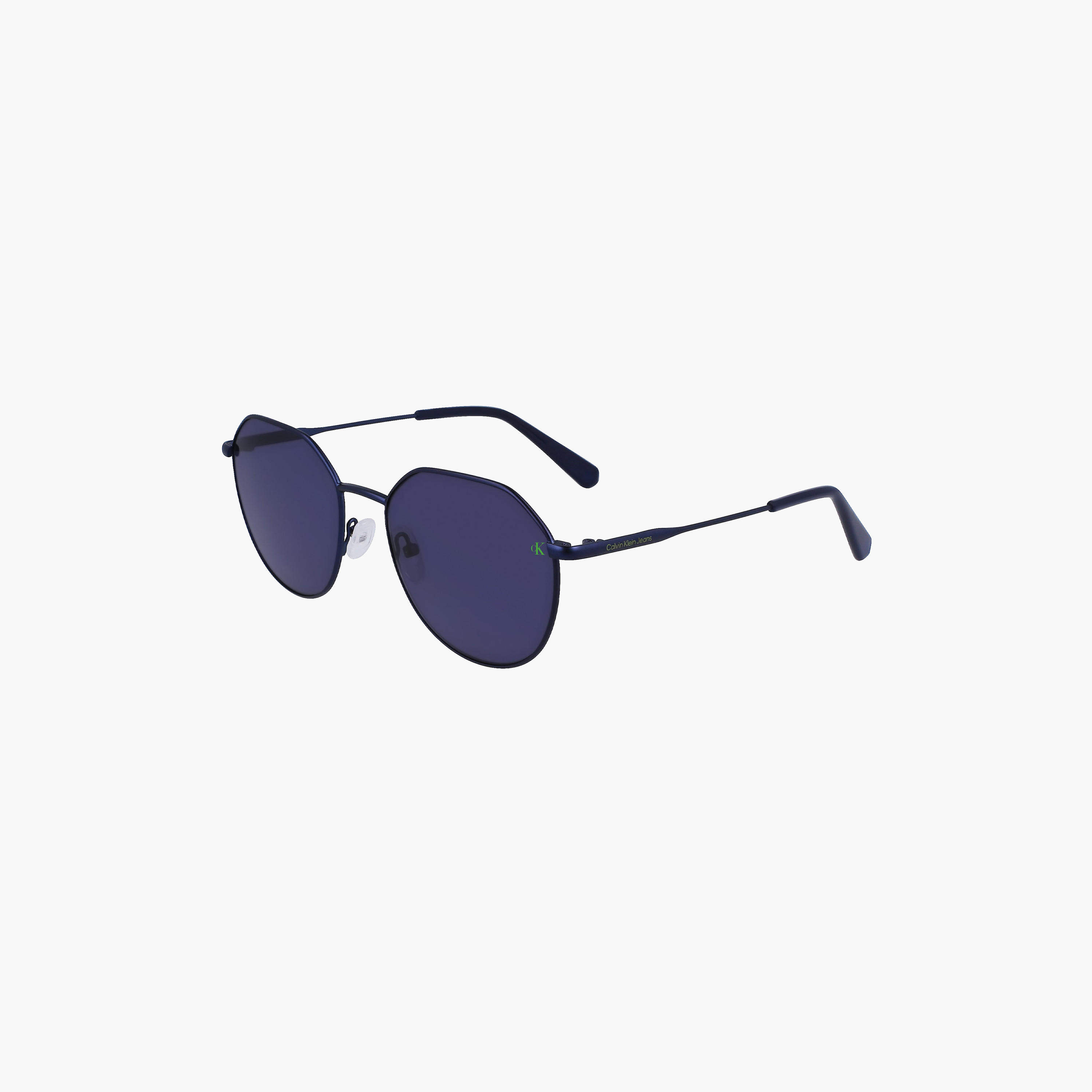كالفن كلاين - نظارة شمسية -  مستديرة - أزرق - مقاس 55 ملم CKJ23201S-men-sunglasses-image-1