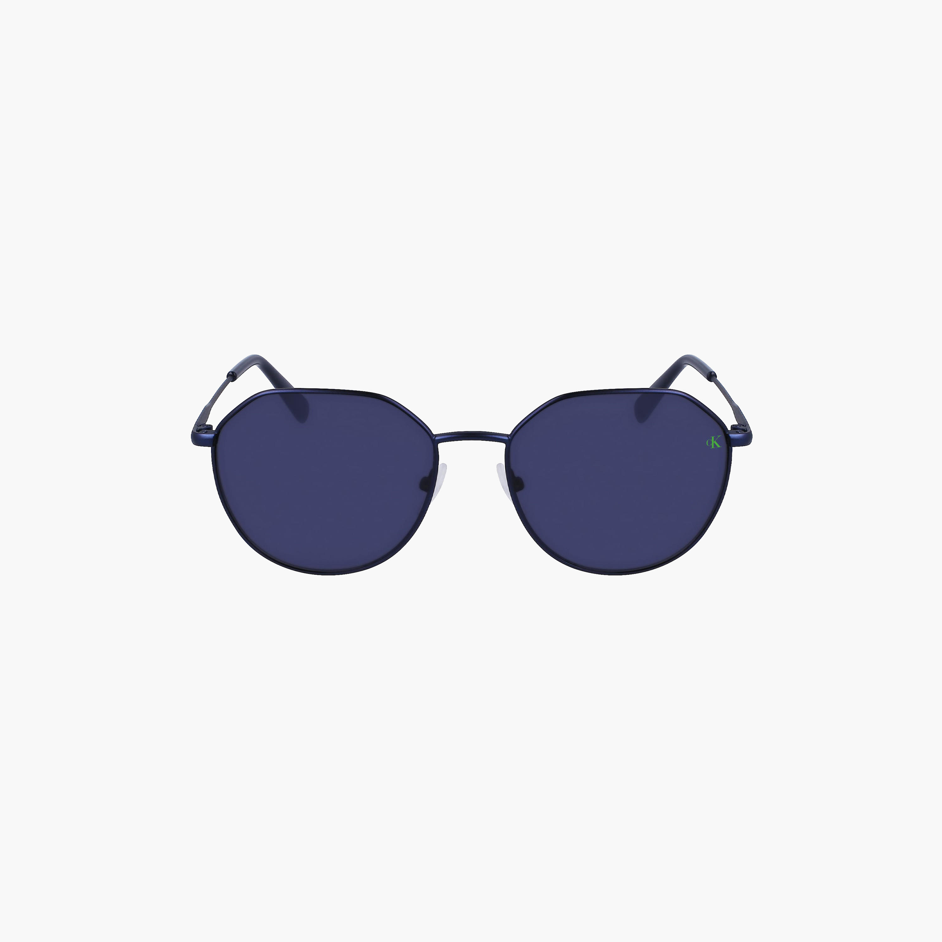كالفن كلاين - نظارة شمسية -  مستديرة - أزرق - مقاس 55 ملم CKJ23201S-men-sunglasses-image-3