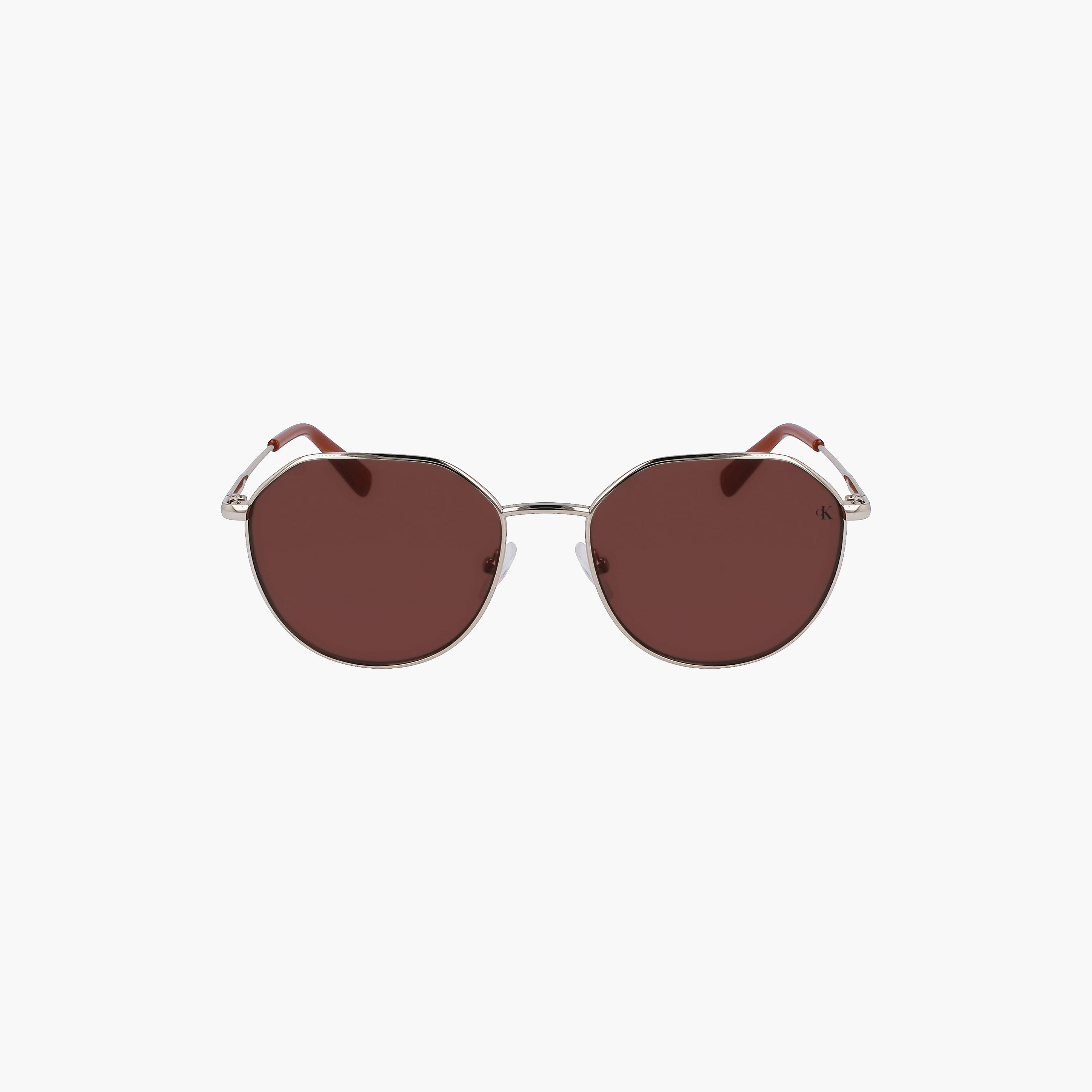 Calvin Klein 55MM Gold Round Sunglasses CKJ23201S-men-sunglasses-image-3
