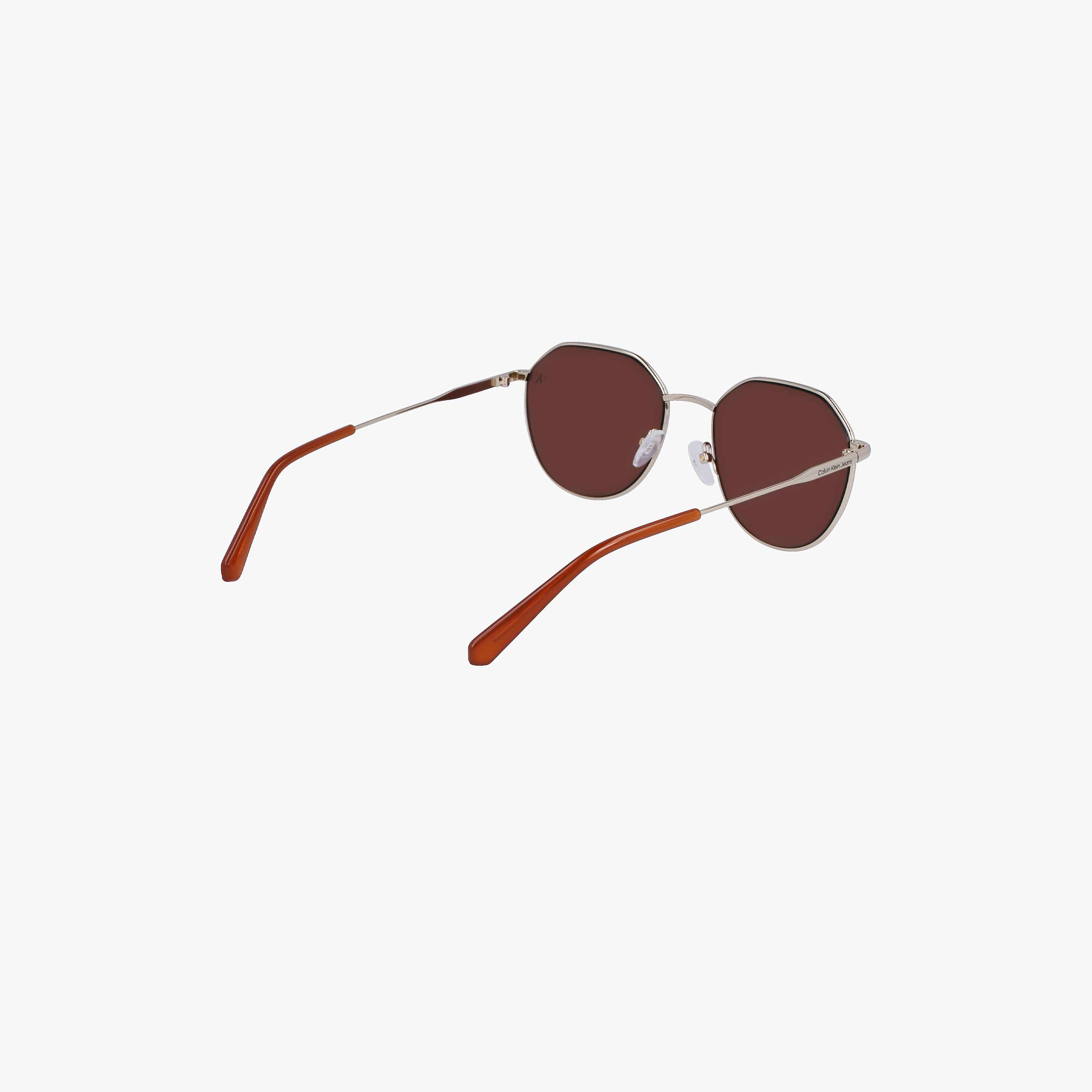 Calvin Klein 55MM Gold Round Sunglasses CKJ23201S-men-sunglasses-image-7