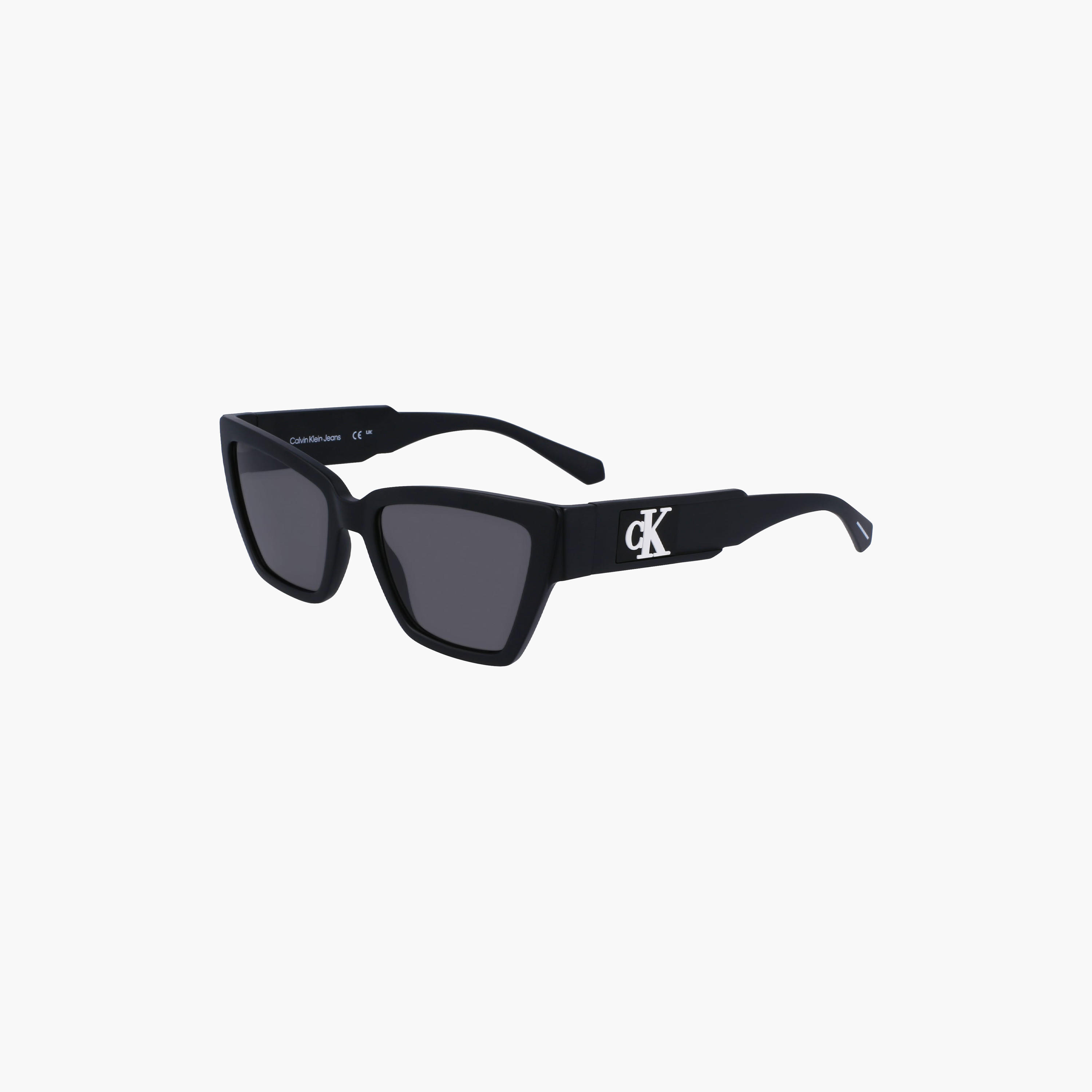 كالفن كلاين - نظارة شمسية - شكل عين القطة - أسود - مقاس 54 ملم CKJ23624S-women-sunglasses-image-1