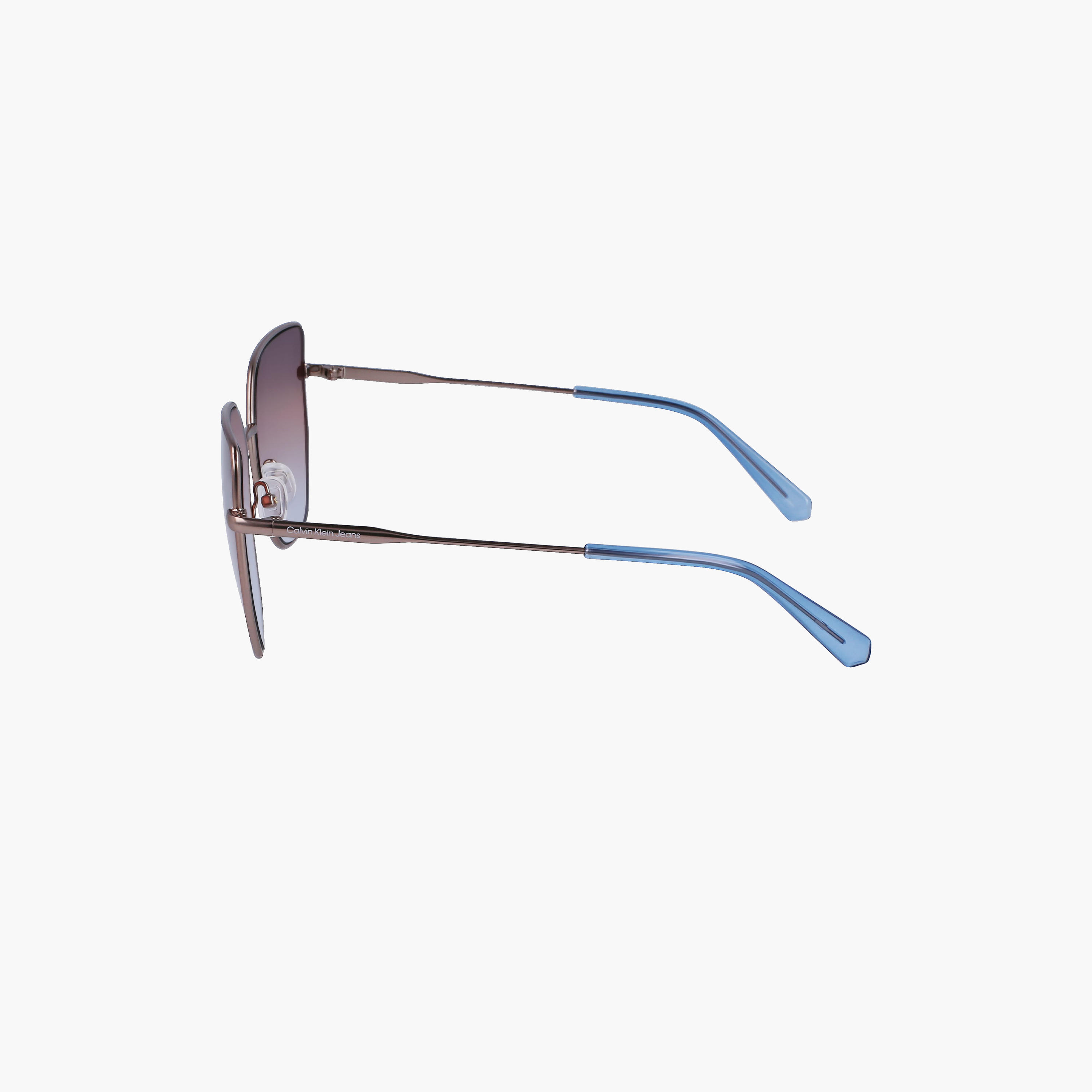 كالفن كلاين - نظارة شمسية -  شكل فراشة - بني - مقاس 60 ملم CKJ23202S-women-sunglasses-image-4