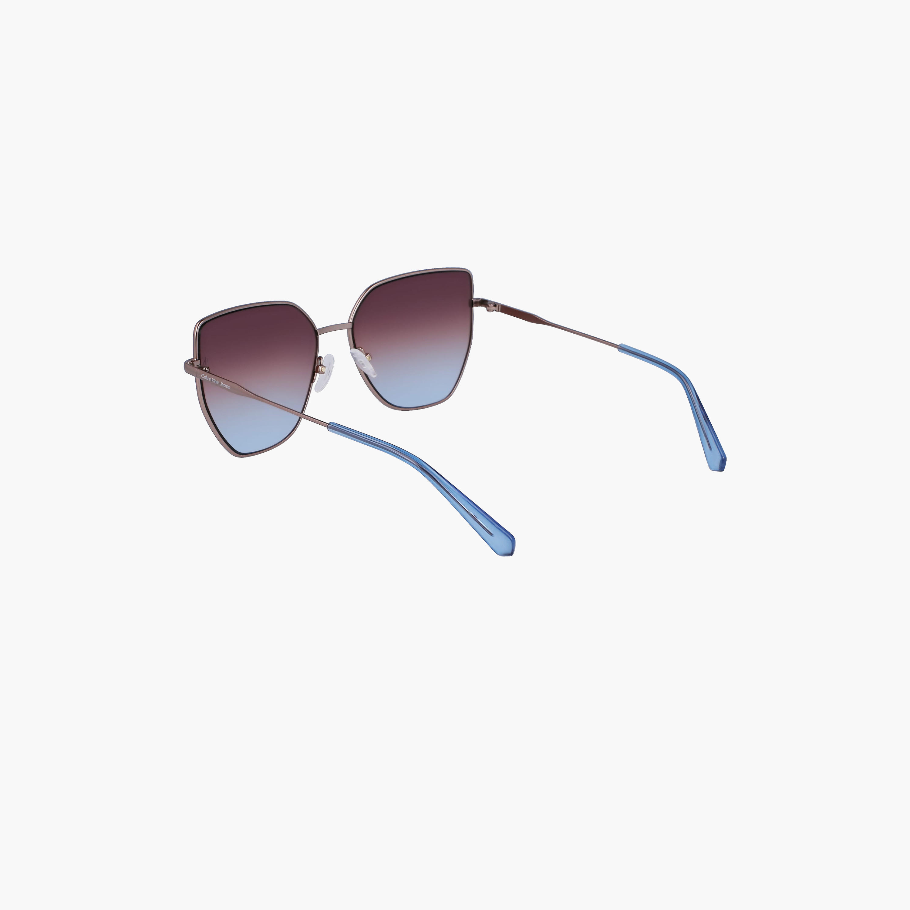 كالفن كلاين - نظارة شمسية -  شكل فراشة - بني - مقاس 60 ملم CKJ23202S-women-sunglasses-image-5