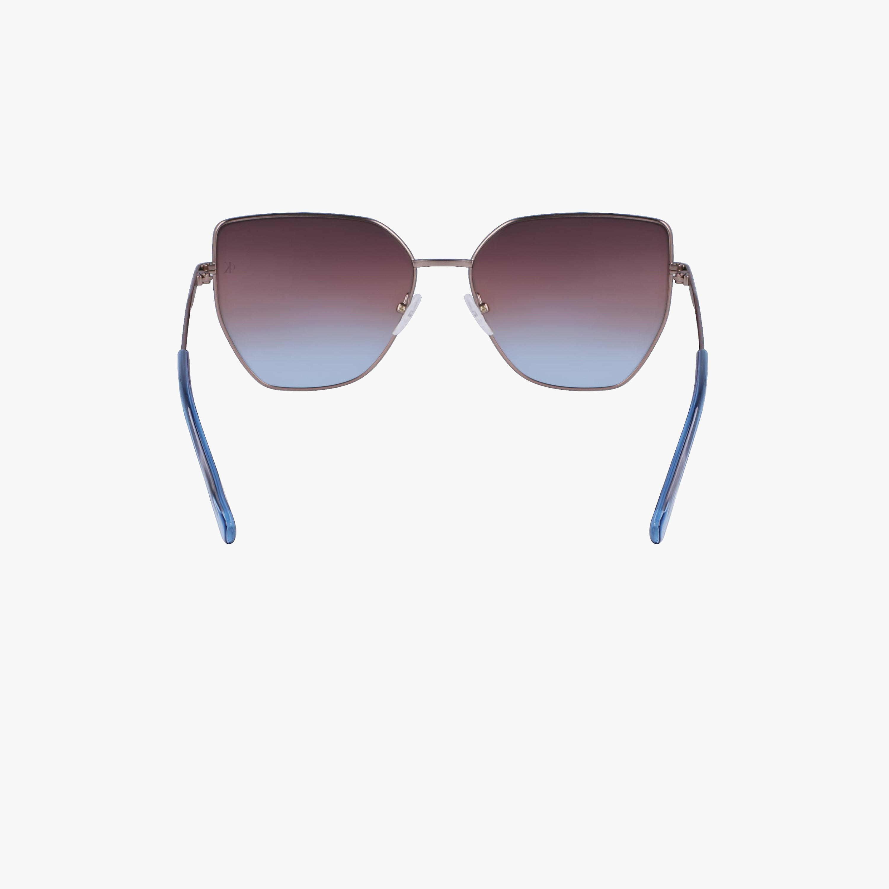 كالفن كلاين - نظارة شمسية -  شكل فراشة - بني - مقاس 60 ملم CKJ23202S-women-sunglasses-image-6