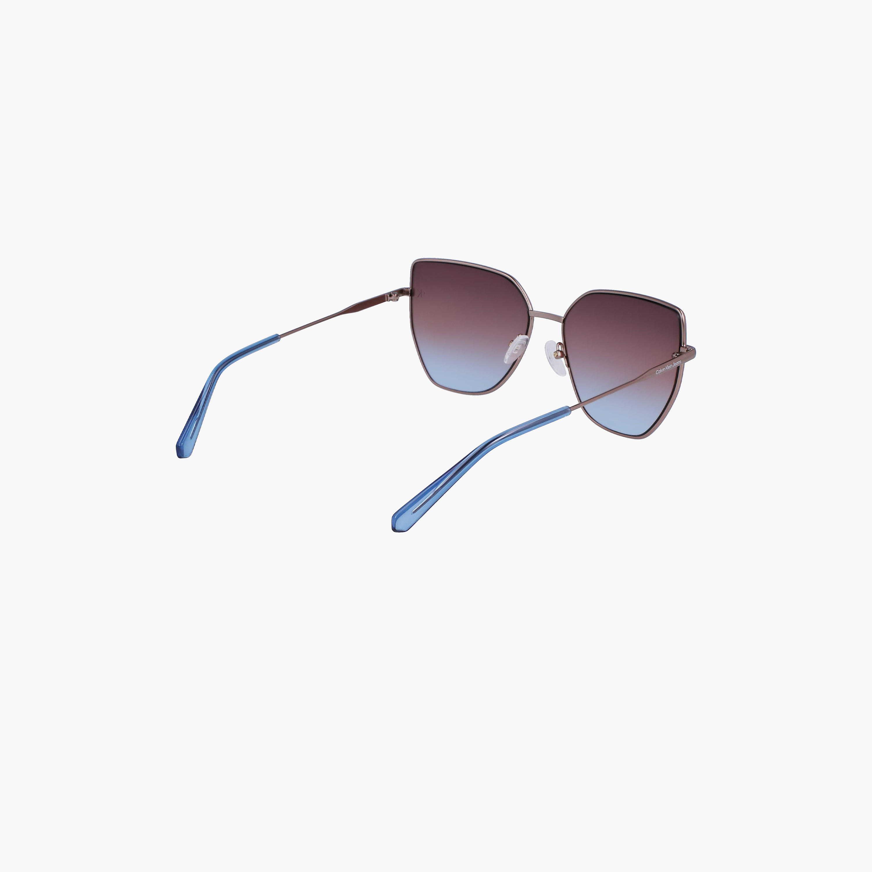 كالفن كلاين - نظارة شمسية -  شكل فراشة - بني - مقاس 60 ملم CKJ23202S-women-sunglasses-image-7