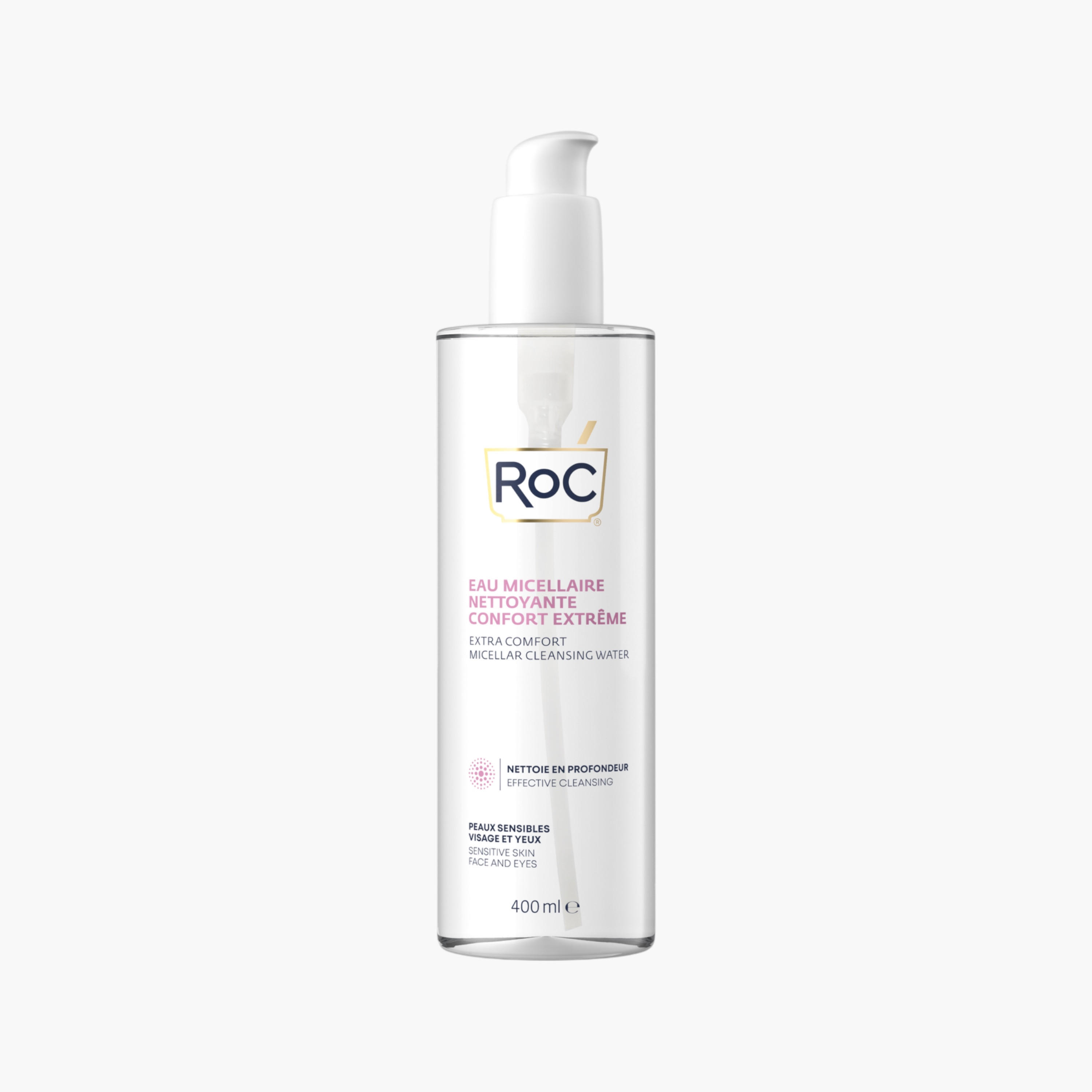 ROC Extra Comfort Micellar Cleansing Water - 400 ml-beautyandpersonalcare-makeup-face-makeupremovers-image-1