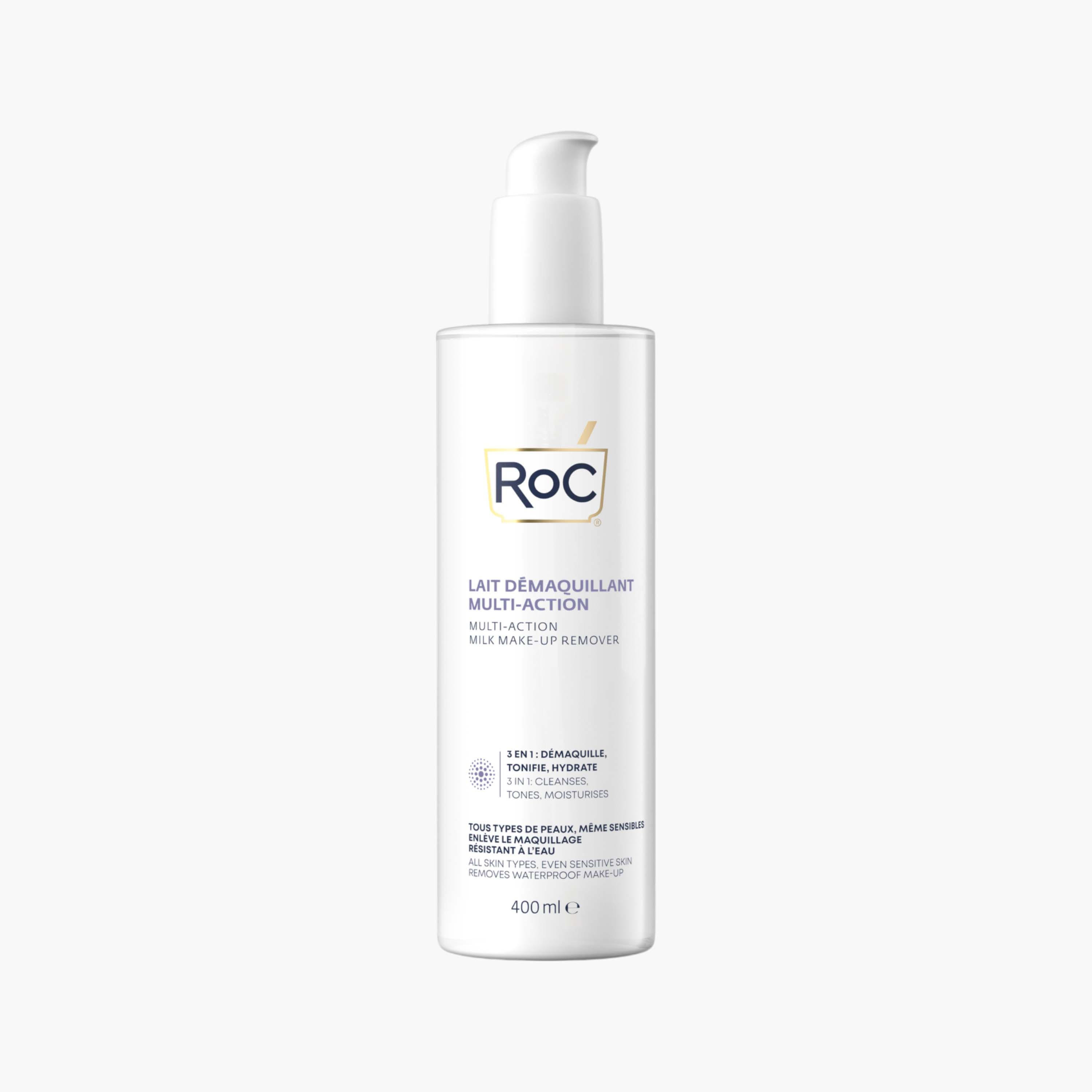 ROC Multi-Action Makeup Remover Milk - 400 ml-beautyandpersonalcare-skin-cleansers-makeupremovers-image-1