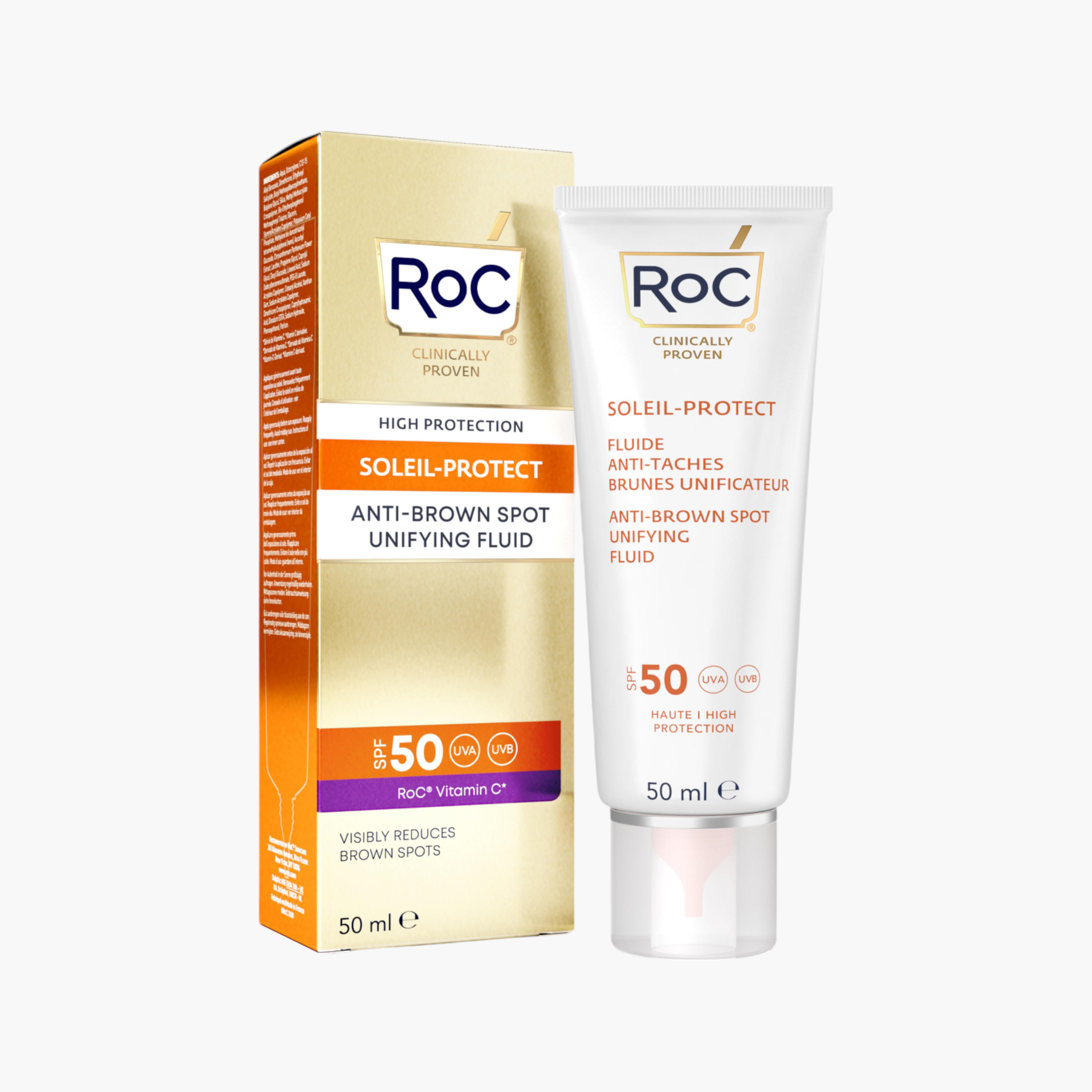 ROC Soleil Protect Anti-Brown Spot Unifying Fluid  SPF 50 - 50 ml-beautyandpersonalcare-skin-moisturisers-facemoisturisers-image-3