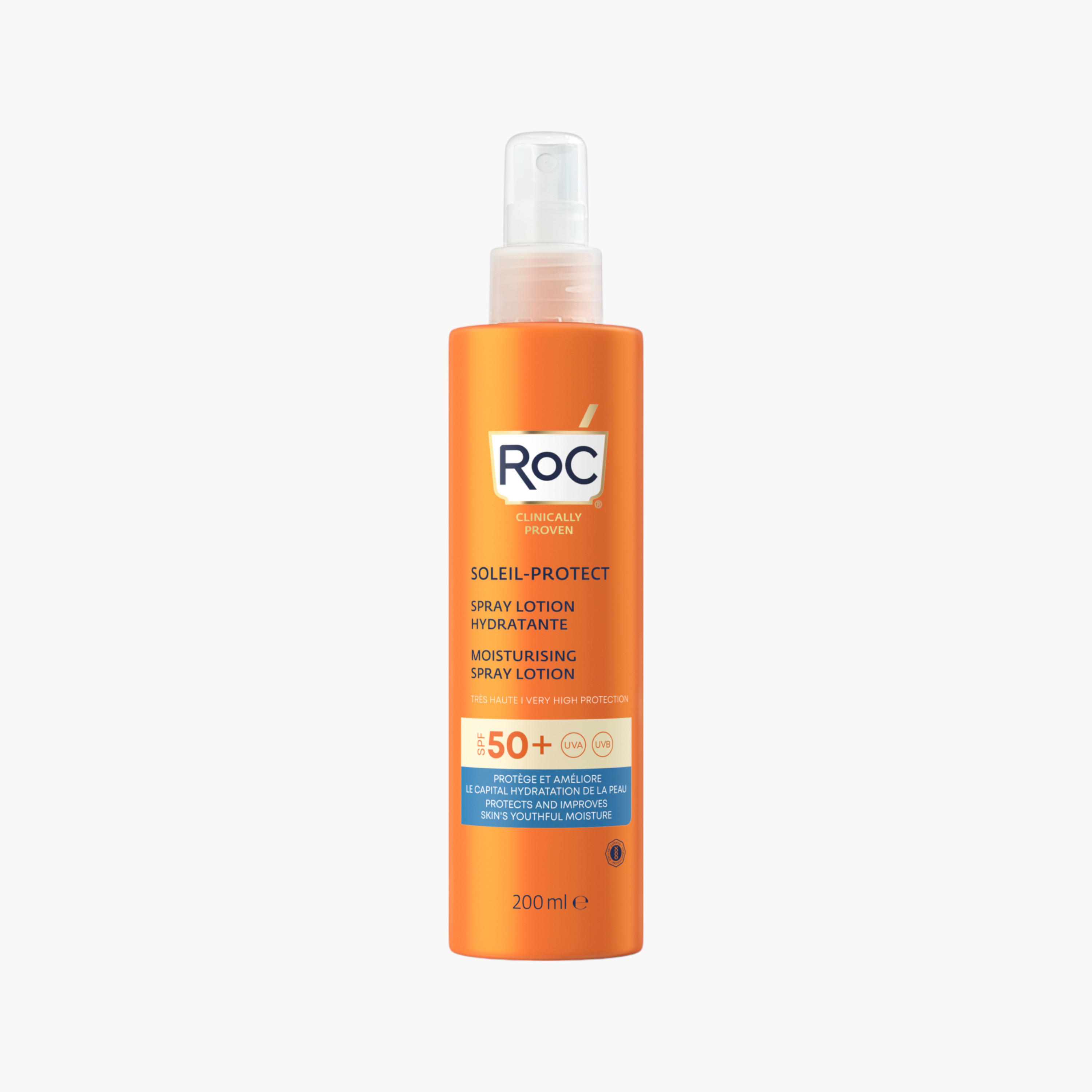 ROC Soleil Protect Moisturizing Spray Lotion SPF 50 - 200 ml-beautyandpersonalcare-skin-moisturisers-bodyandhandlotions-image-1