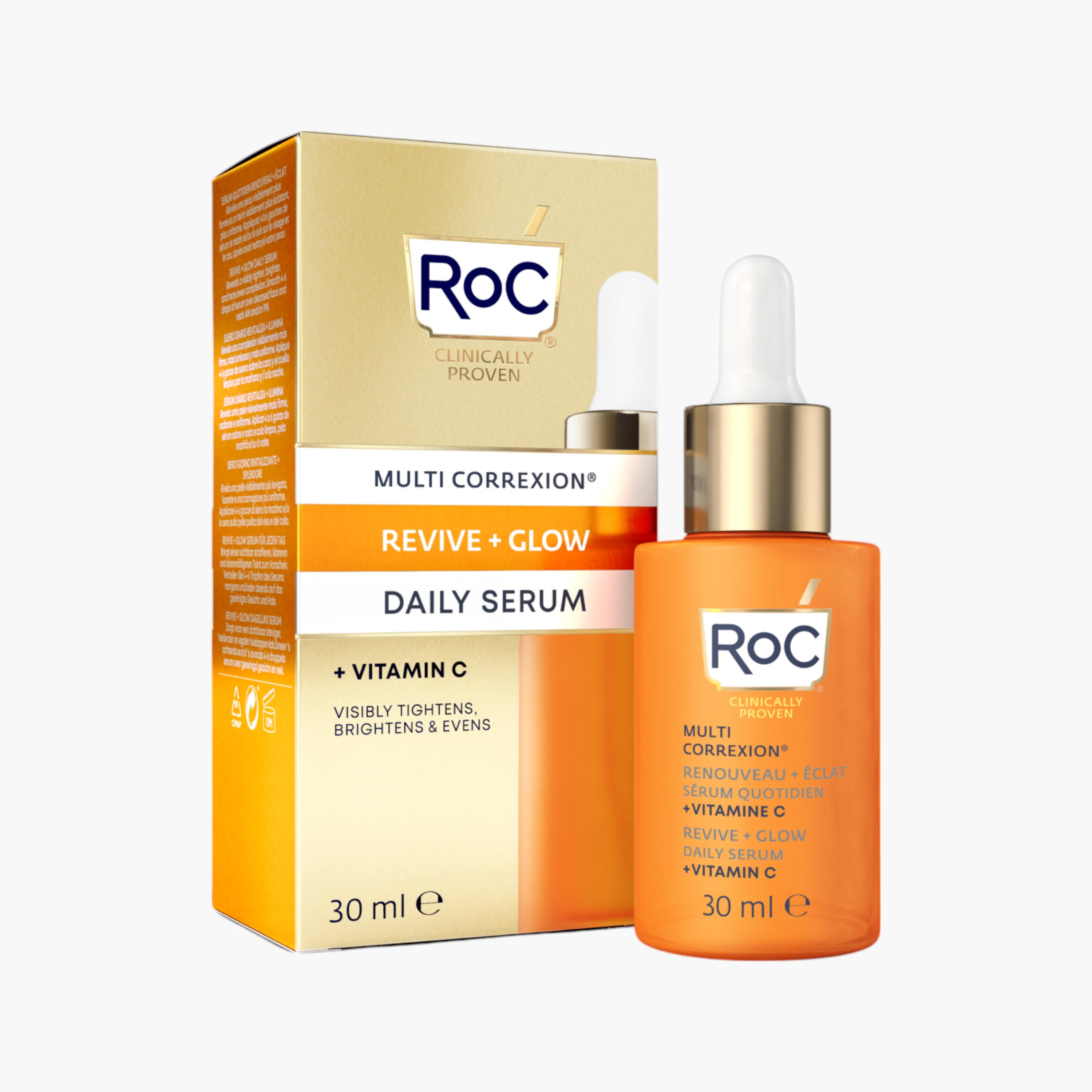 ROC Multi Correxion Revive and Glow Daily Serum - 30 ml-beautyandpersonalcare-skin-treatmentsandserums-image-2