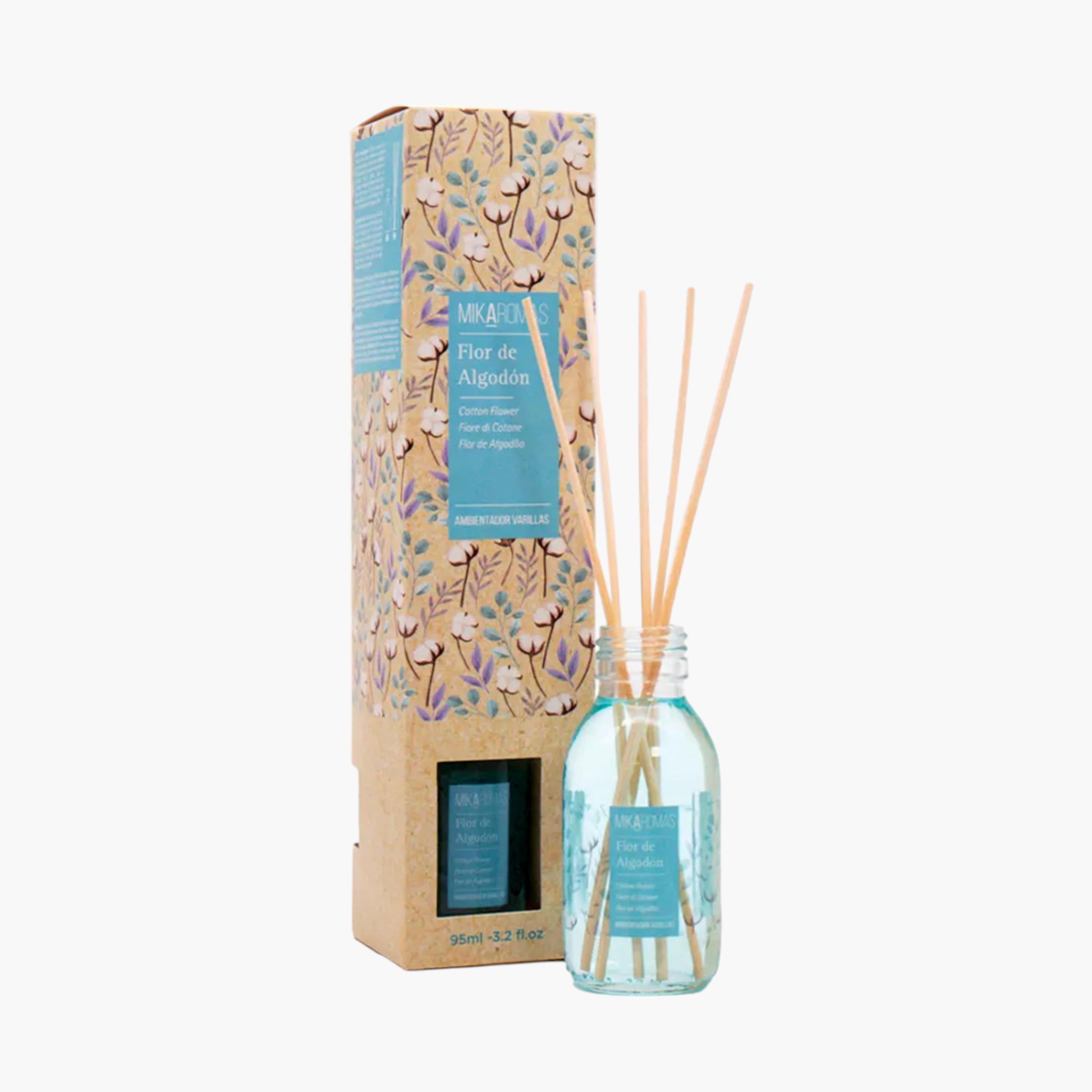 موزع عطور برائحة زهرة القطن من ميكاروماس - 95 مل-household-homefragrance-reeddiffusers-image-1