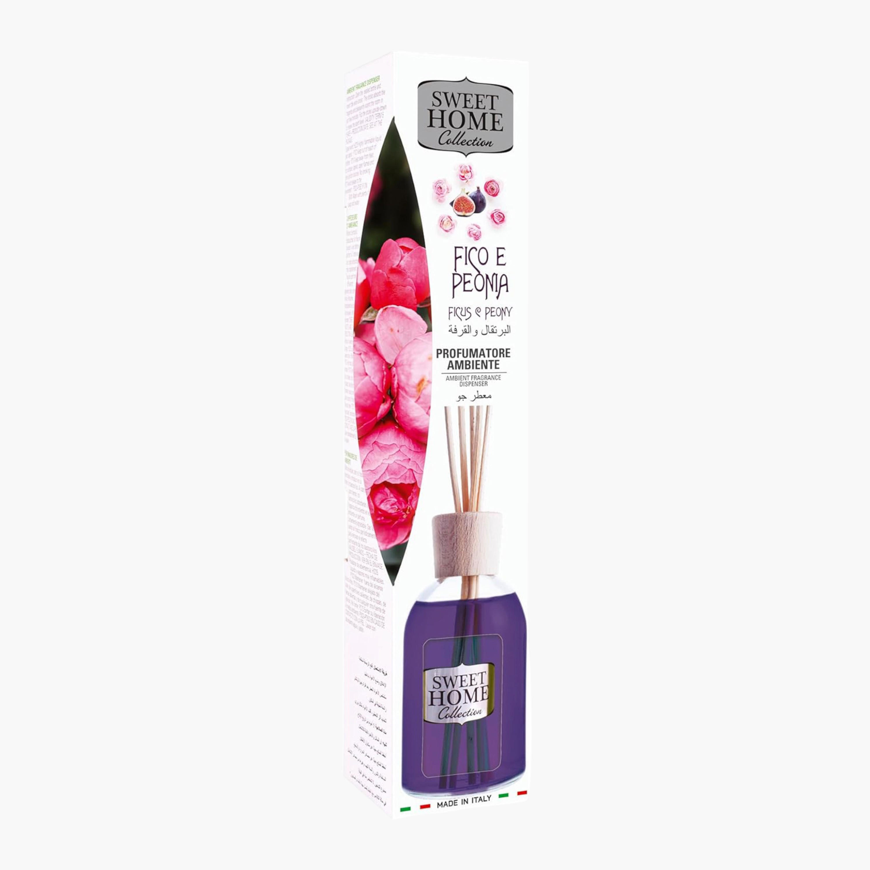 Sweet Home Ficus and Peony Reed Diffuser - 100 ml-household-homefragrance-reeddiffusers-image-1
