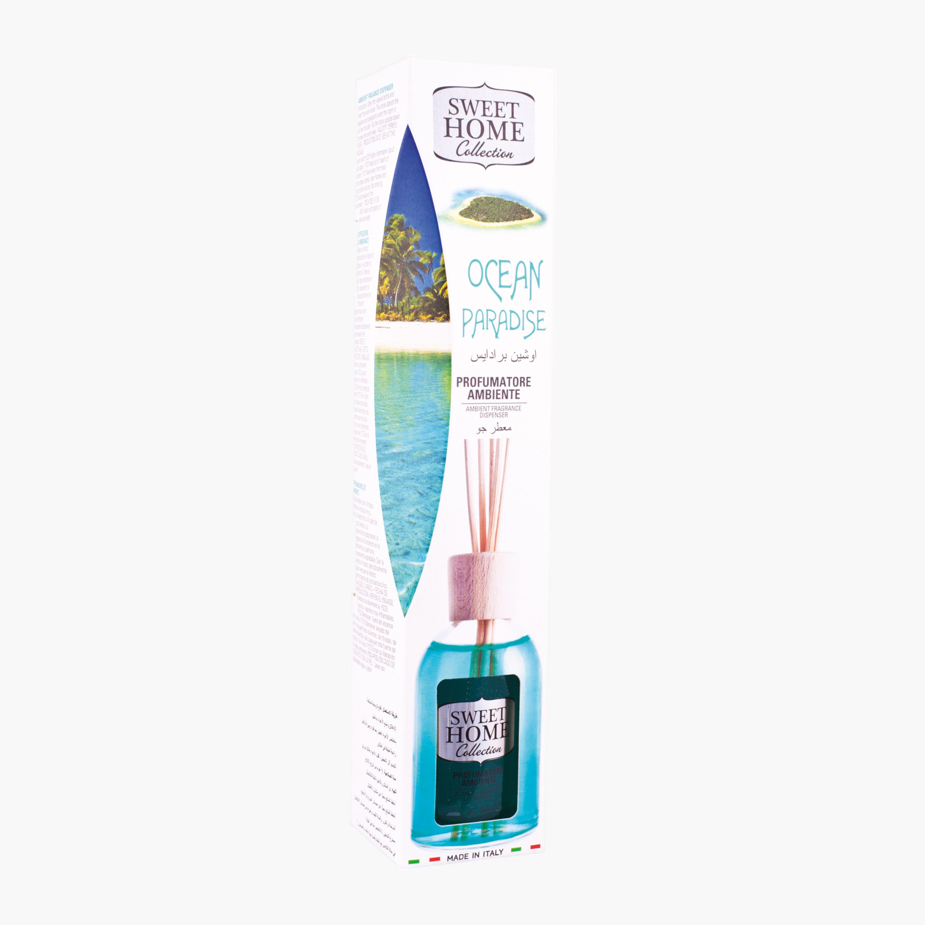 Sweet Home Ocean Paradise Reed Diffuser - 100 ml-household-homefragrance-reeddiffusers-image-1