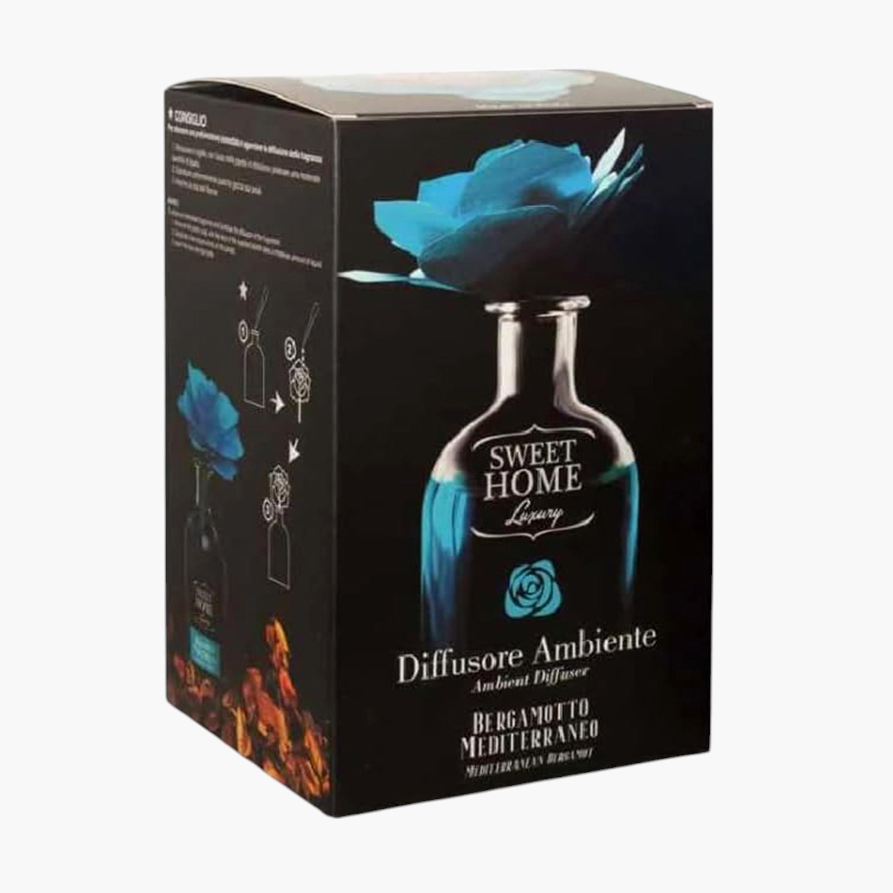 موزع عطور بالأعواد ميديترانيان بيرجاموت من سويت هوم - 250 مل-household-homefragrance-reeddiffusers-image-2