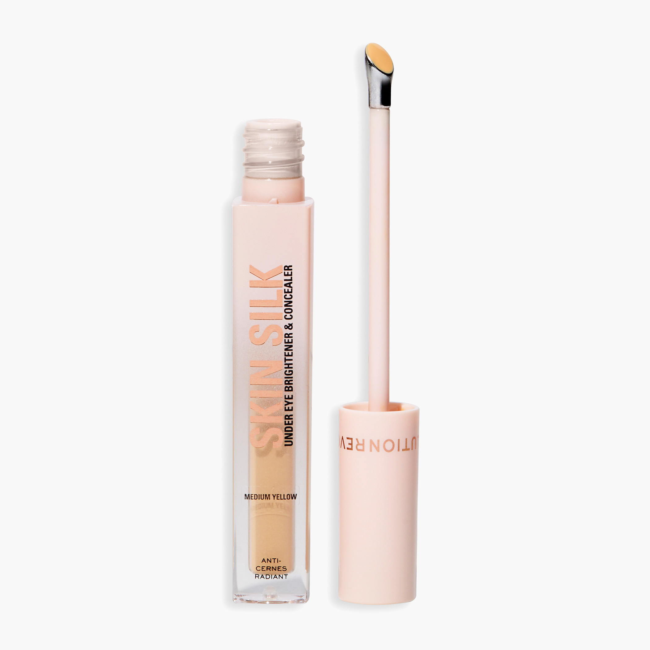 كونسيلر لتفتيح وإخفاء الهالات السوداء تحت العين سكين سيلك من ميك أب ريفولوشن-beautyandpersonalcare-makeup-face-concealers-image-2