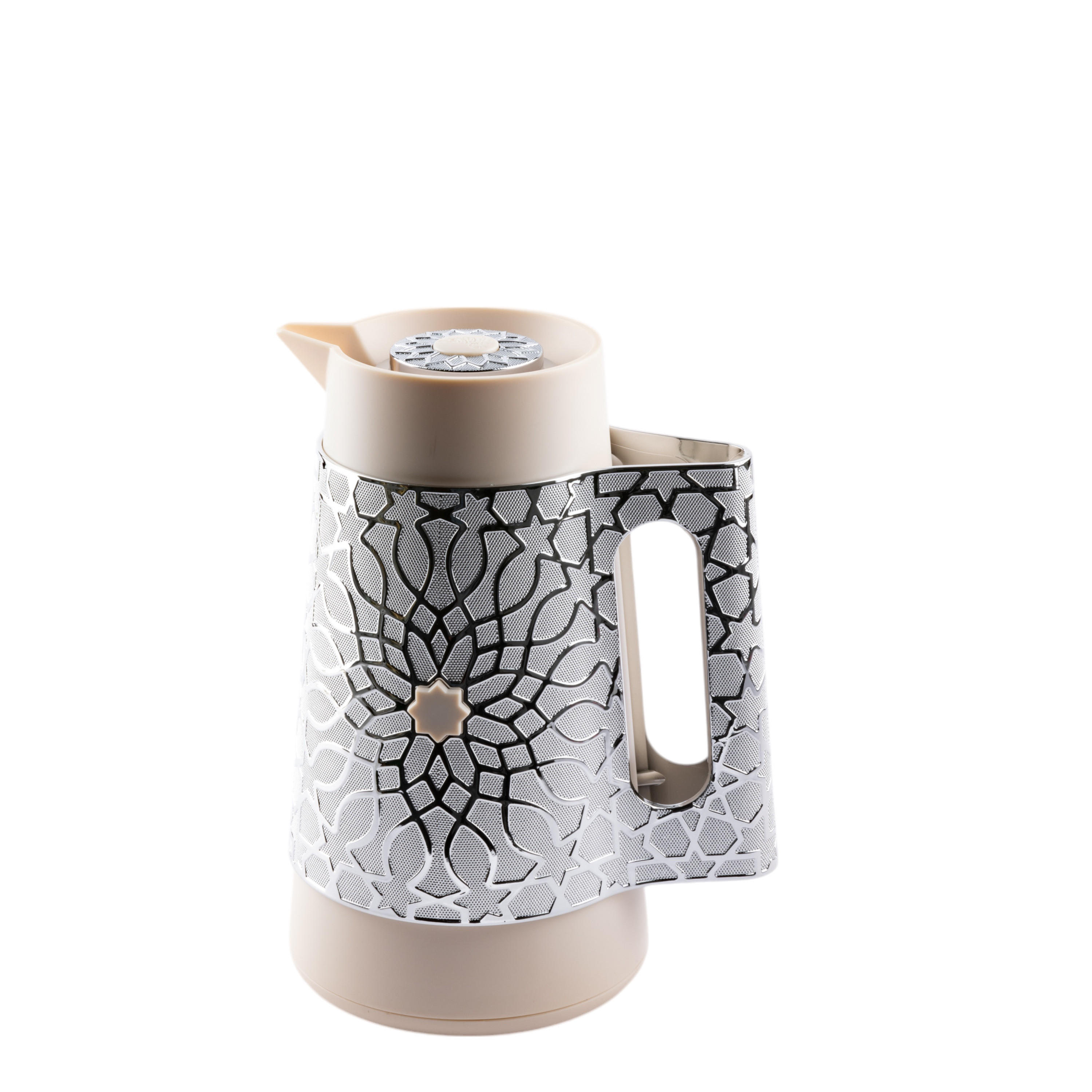 Otantik Asalah Embossed Vacuum Flask - 1 L-household-dining-teaandcoffee-vacuumflaskscoffeeandteapots-image-2