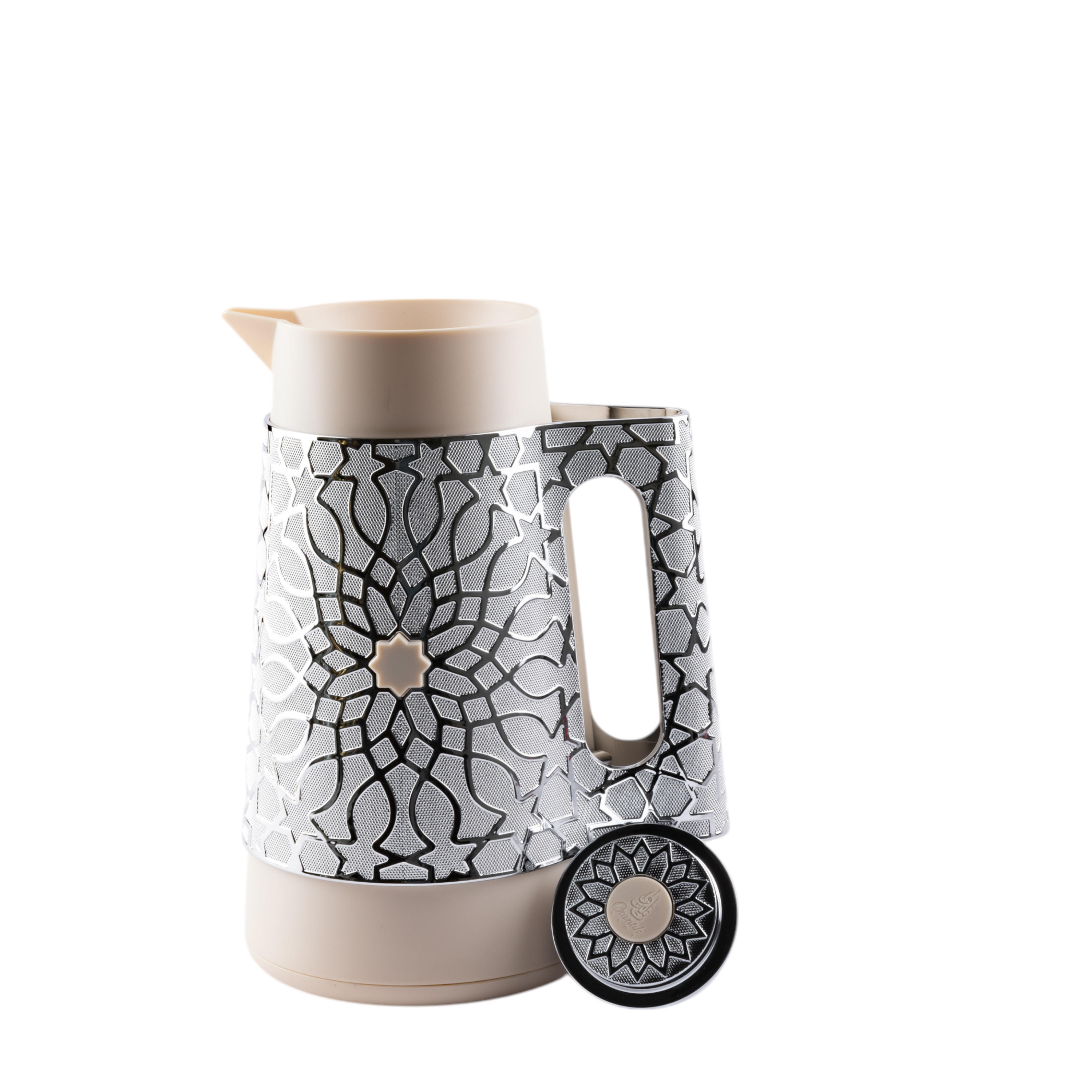 Otantik Asalah Embossed Vacuum Flask - 1 L-household-dining-teaandcoffee-vacuumflaskscoffeeandteapots-image-3