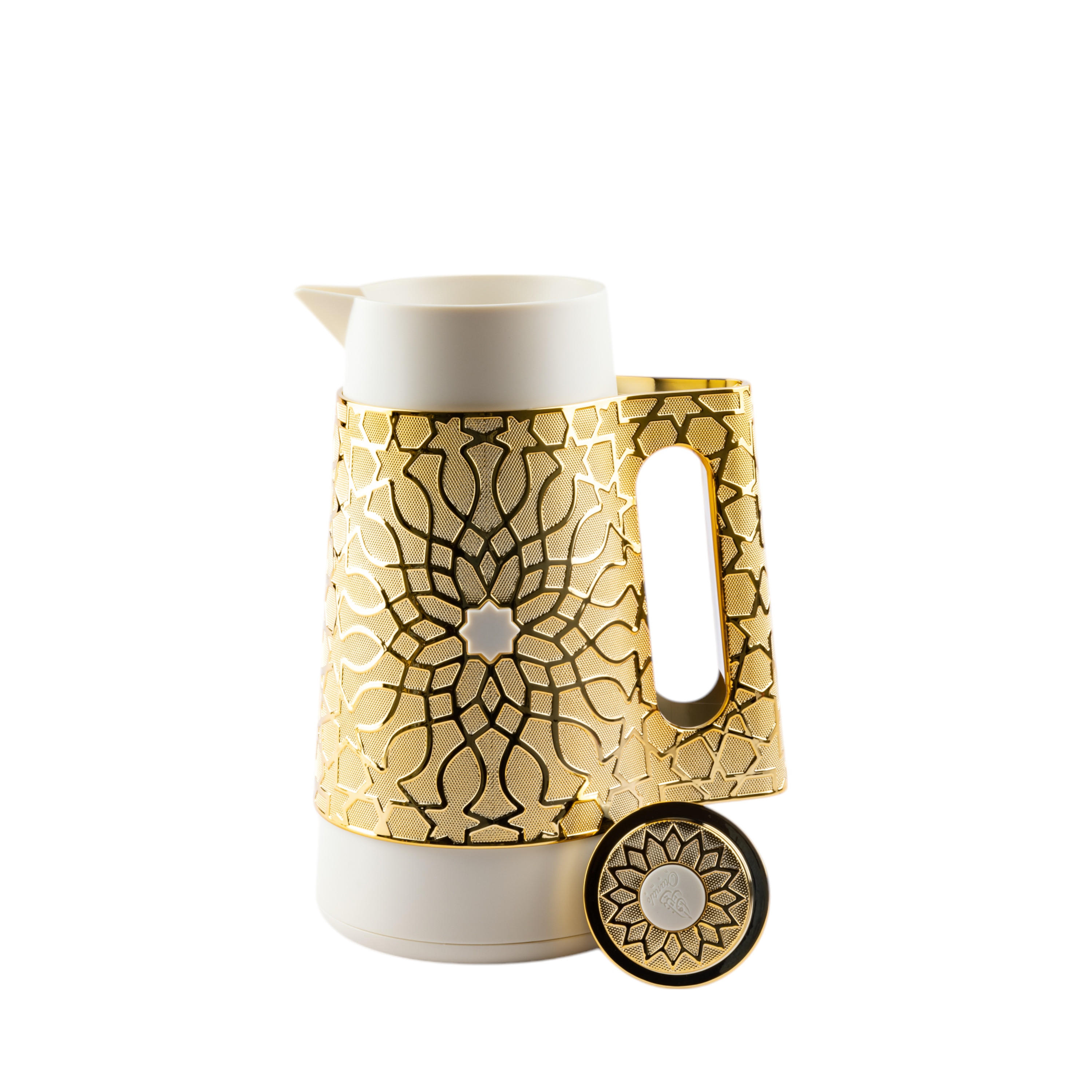 Otantik Asalah Embossed Vacuum Flask - 1 L-household-dining-teaandcoffee-vacuumflaskscoffeeandteapots-image-3