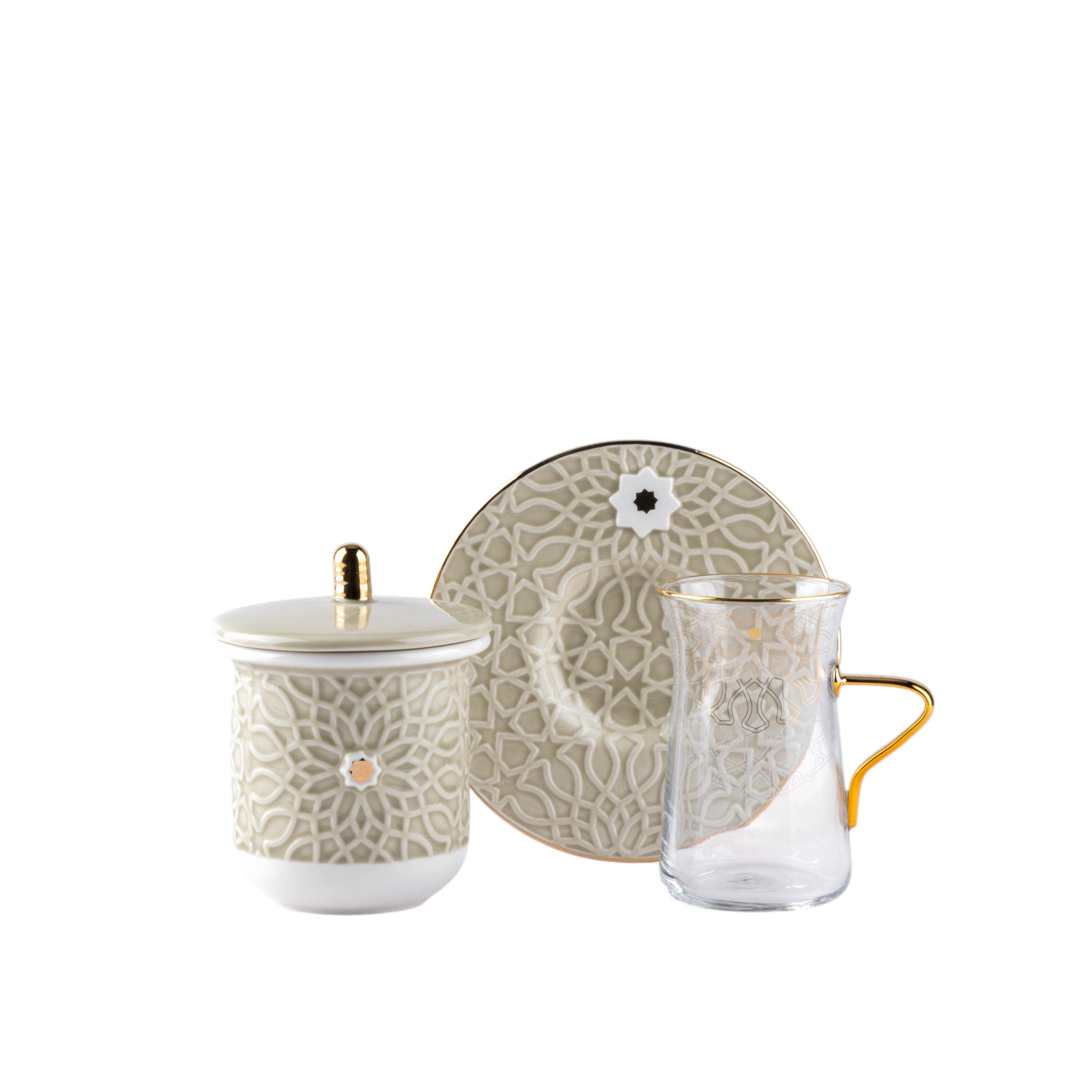 Otantik Asalah 12-Piece Cup and Saucer Set with Sugar Pot - 150 ml-household-dining-teaandcoffee-teaandcoffeesets-image-5