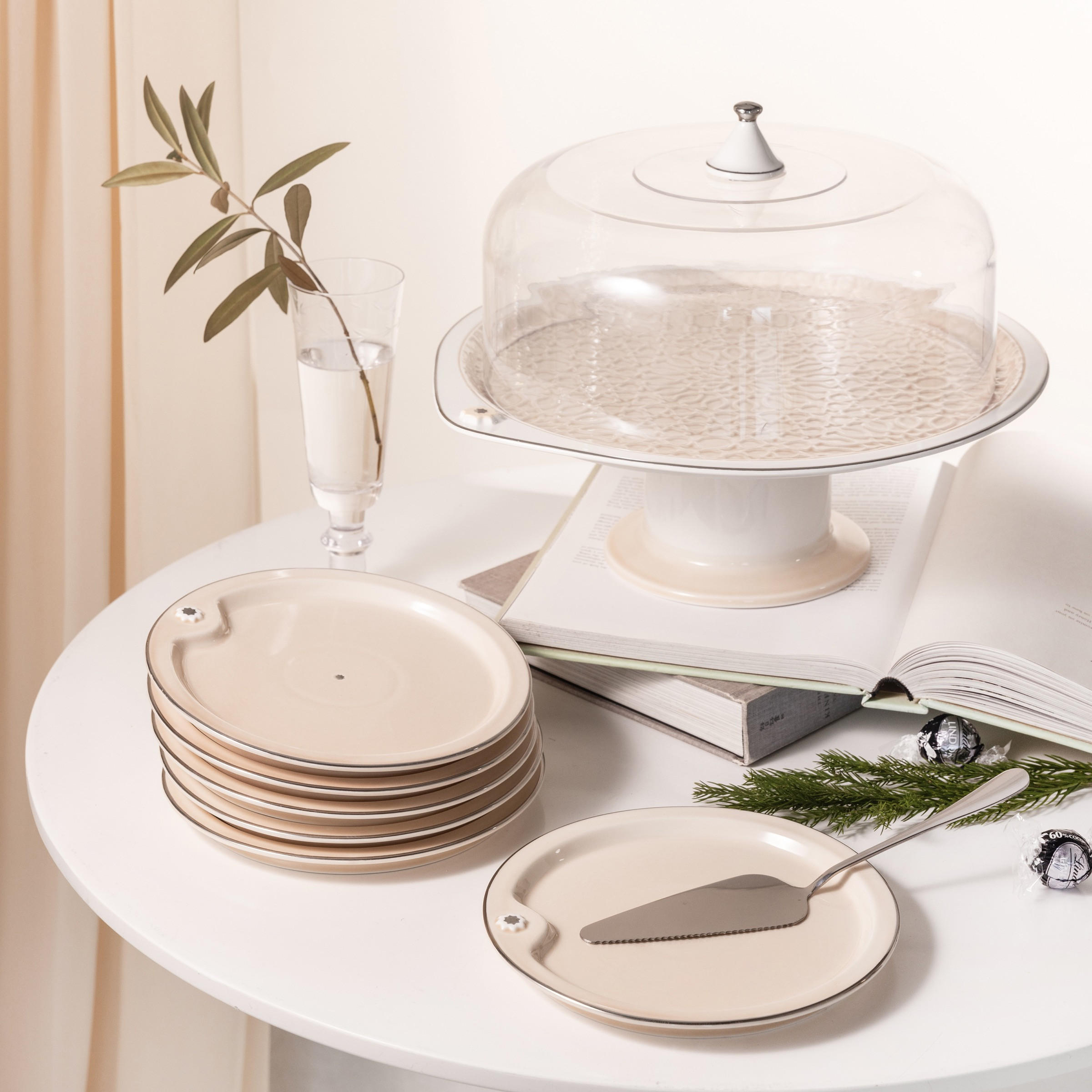 Otantik Asalah 9-Piece Cake Serving Set-household-dining-serveware-cakestands-image-1