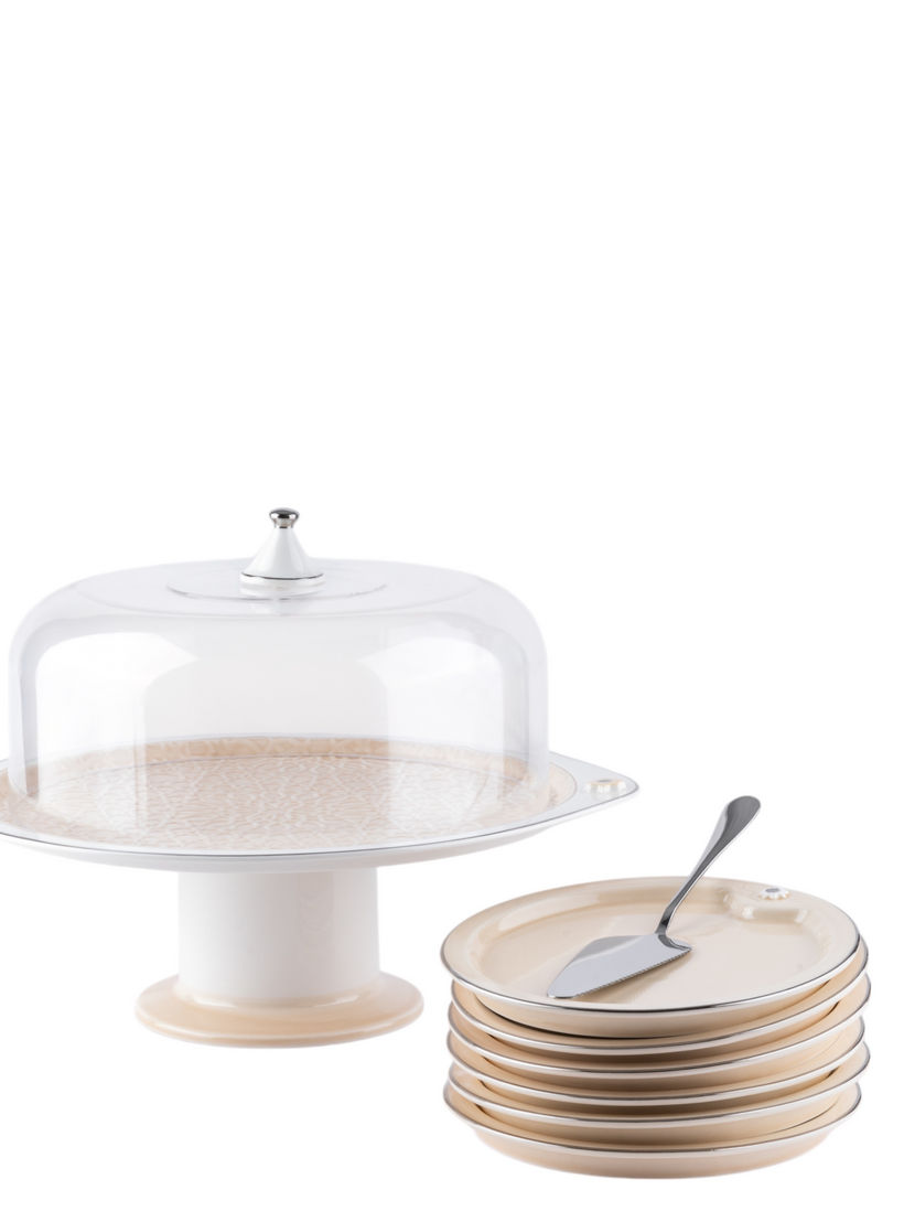 طقم تقديم كيك 9 قطع أصالة من أوتانتيك-household-dining-serveware-cakestands-image-3