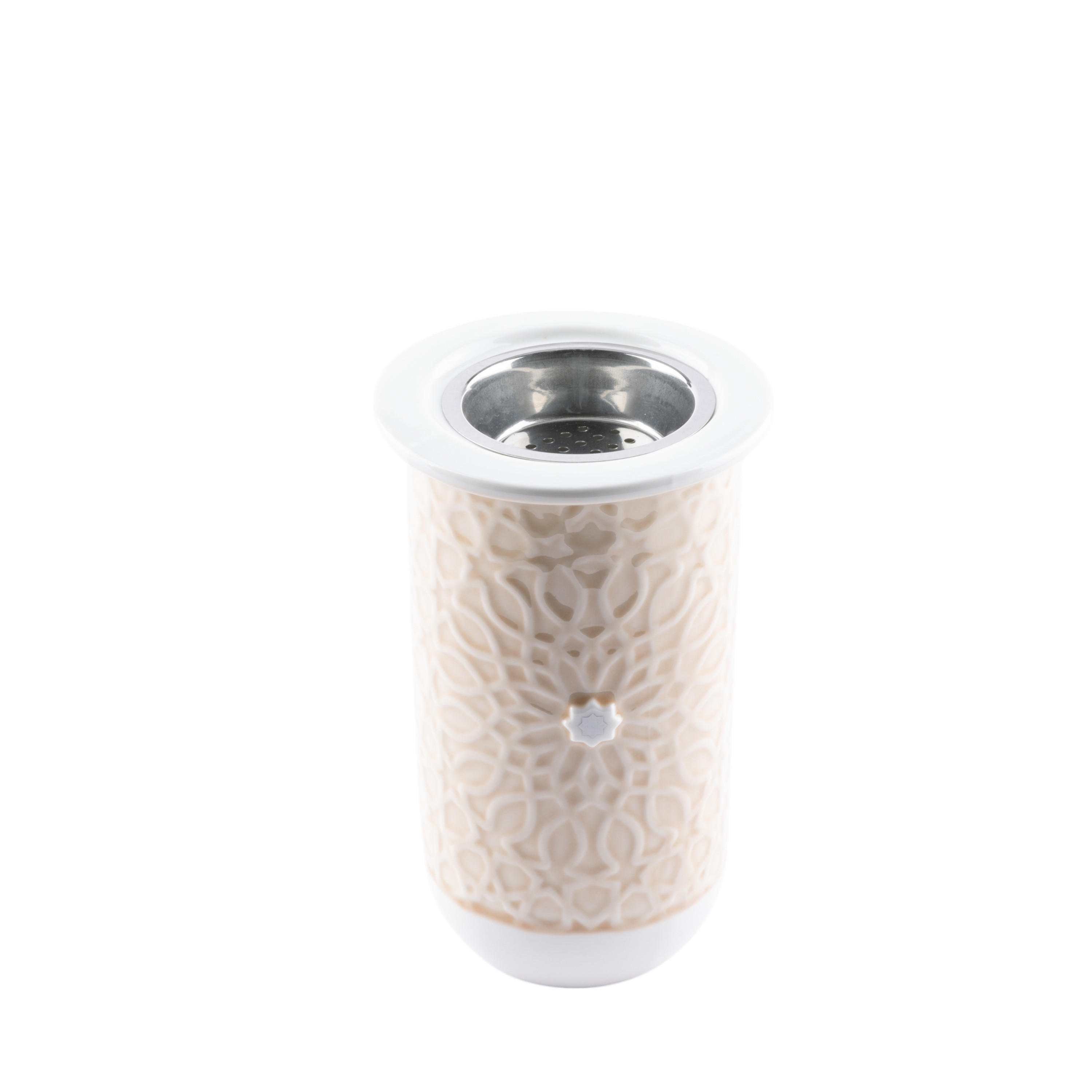 Otantik Asalah Porcelain Decorative Incense Burner - 11x21x20 cms-household-homefragrance-burners-image-3