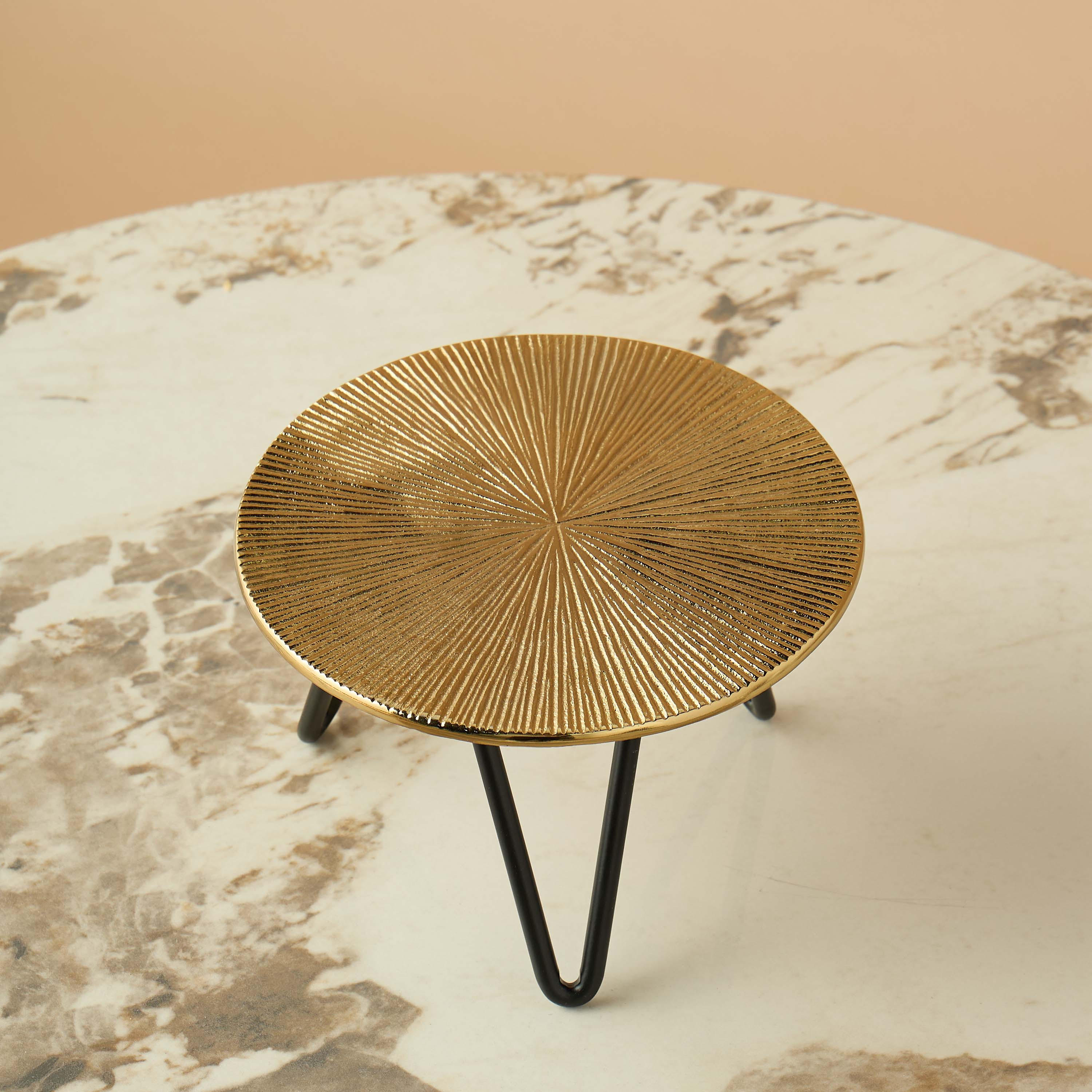 Metal Top Plant Stand - 20x13 cms-household-gardenandoutdoor-trellisandstands-plantstands-image-3