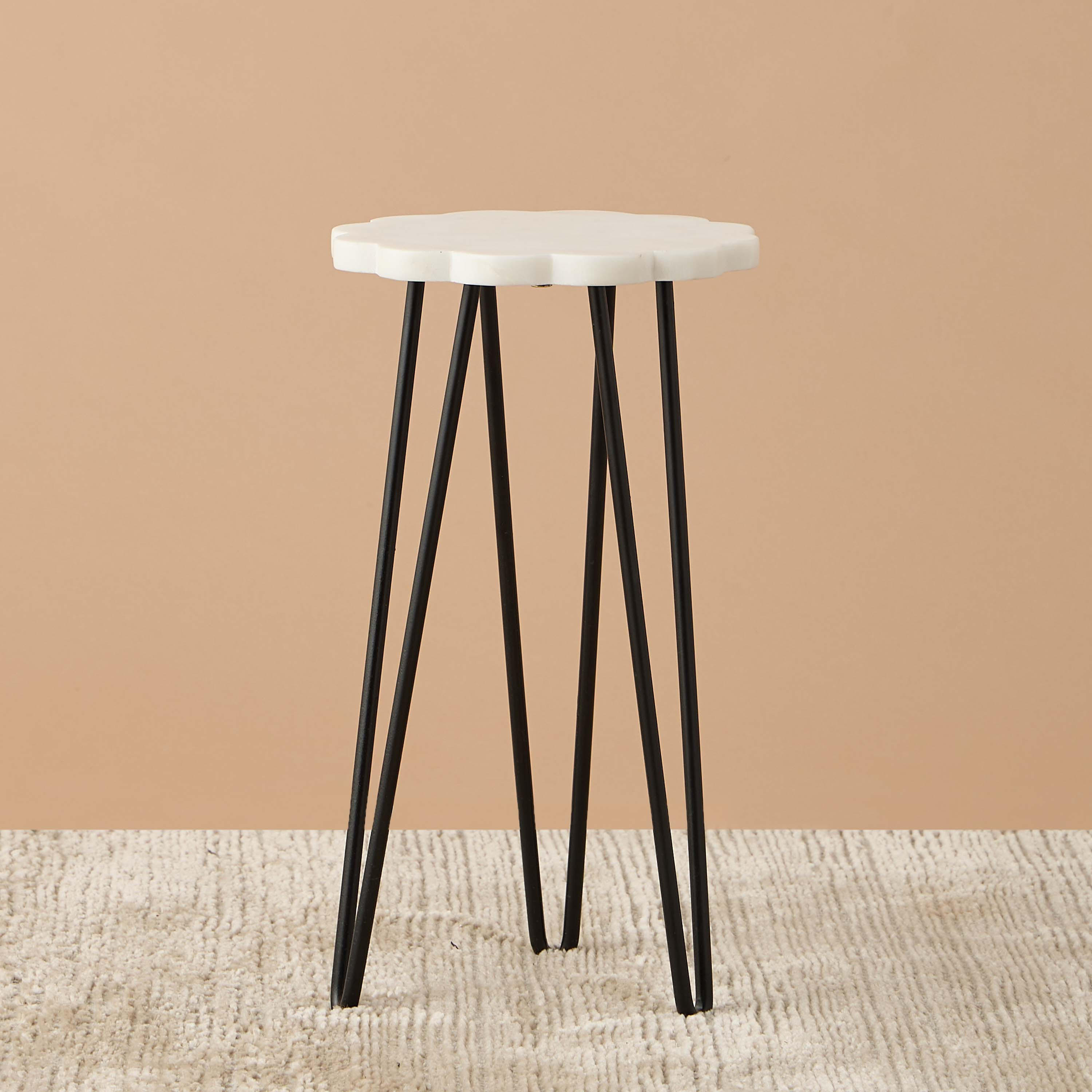 Marble Top Planter Stand - 20x38 cms-household-gardenandoutdoor-trellisandstands-plantstands-image-1