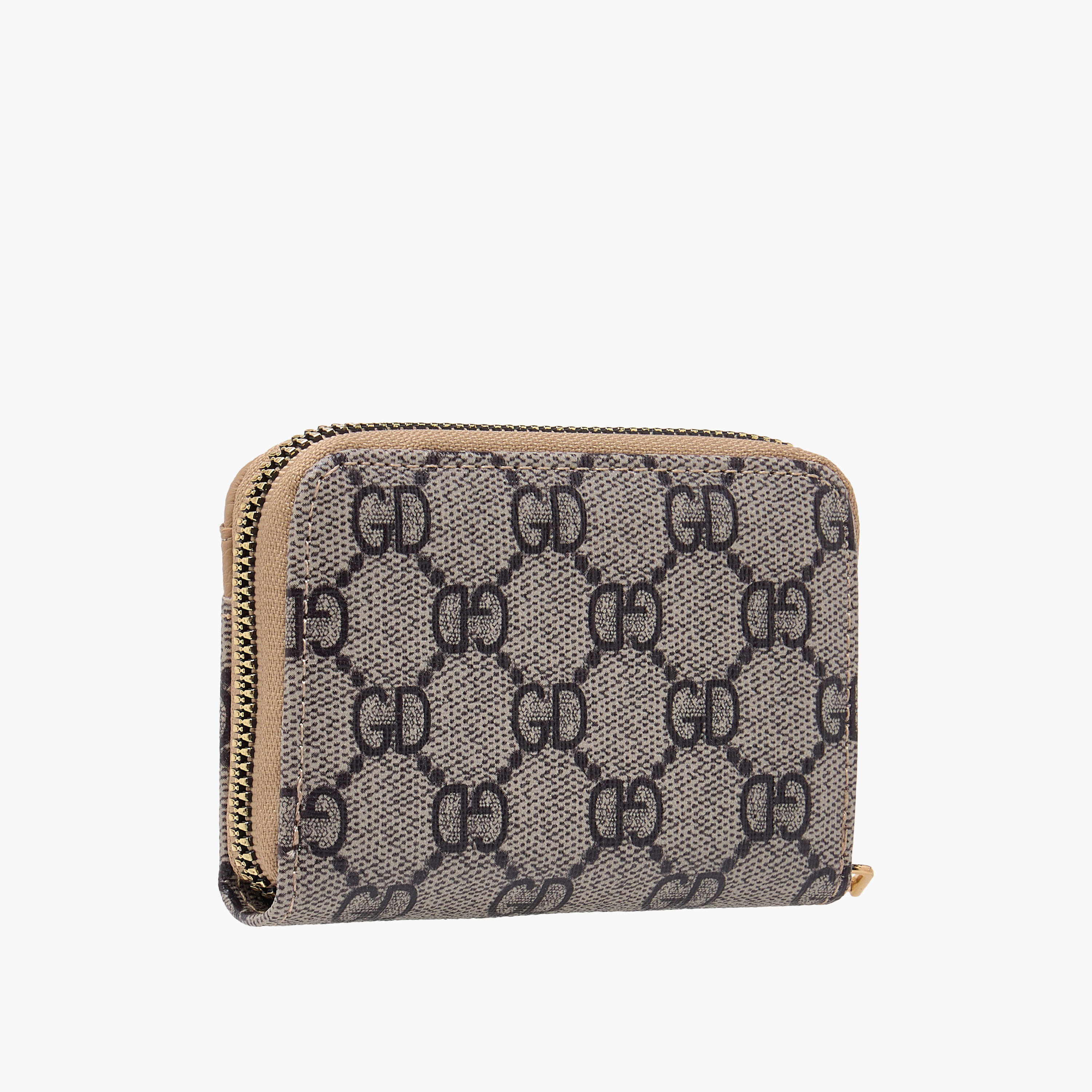 Sasha Textured Wallet with Zip Closure-women-bagsandwallets-wallets-image-2