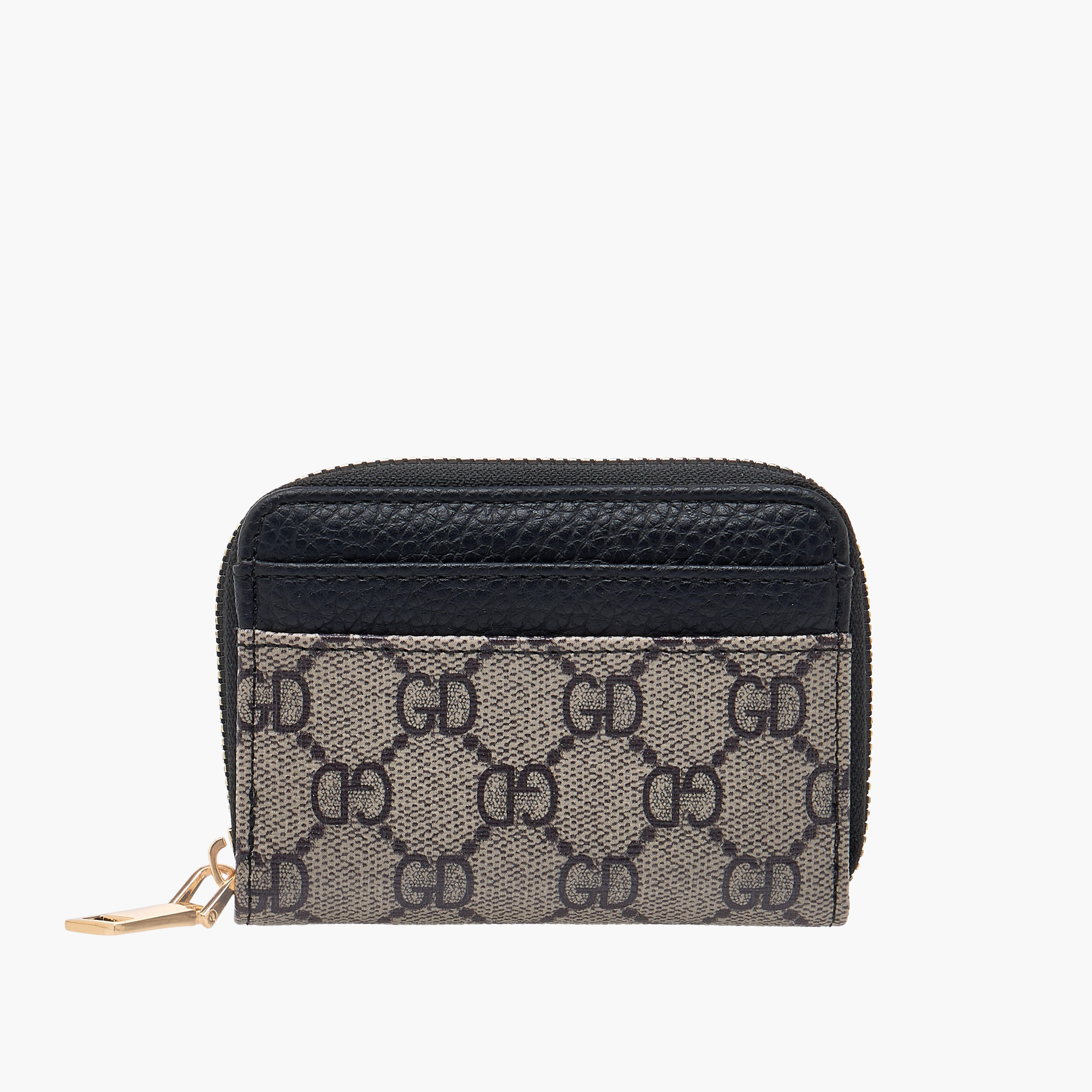 Sasha Textured Wallet with Zip Closure-women-bagsandwallets-wallets-image-1