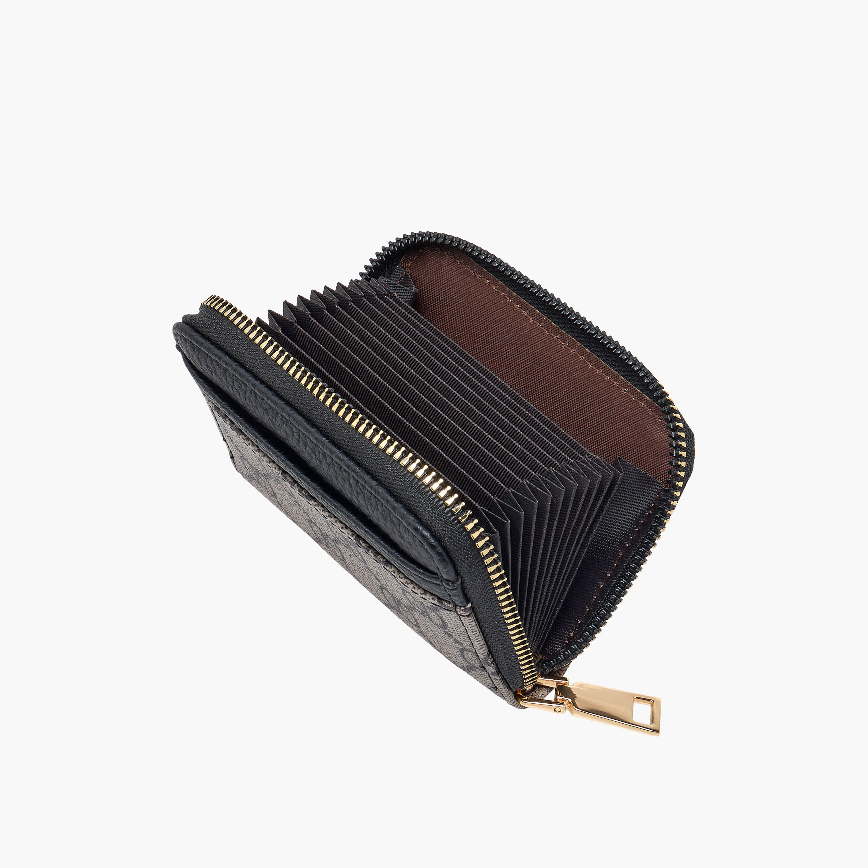 Sasha Textured Wallet with Zip Closure-women-bagsandwallets-wallets-image-5