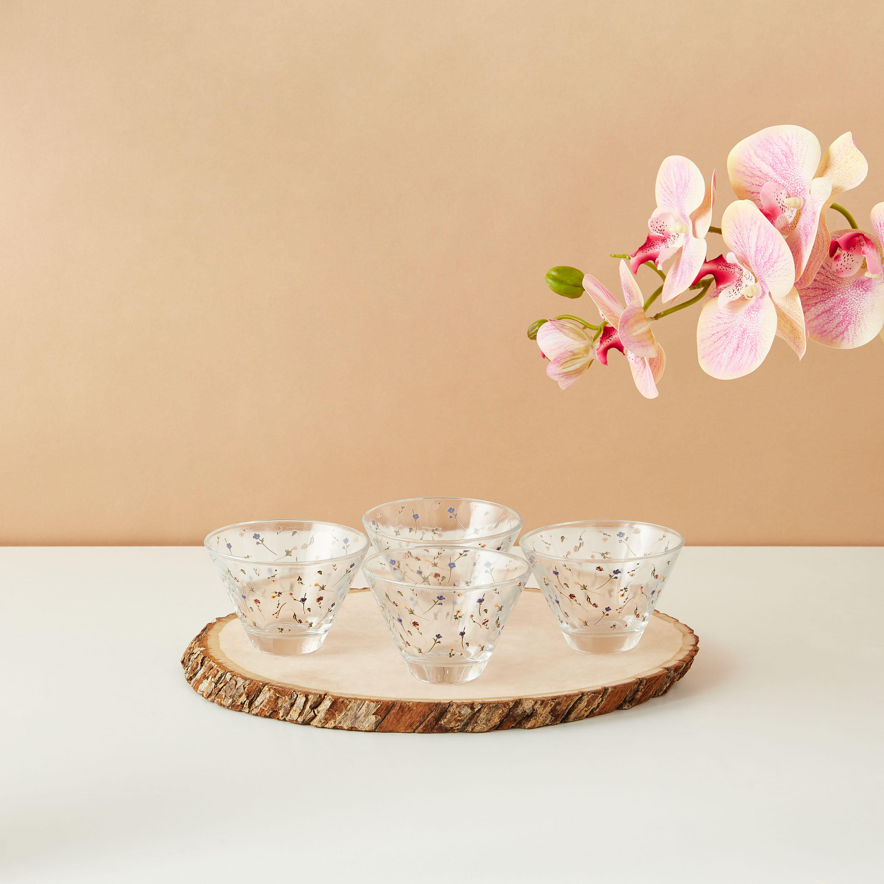 Flora 4-Piece Glass Bowl Set-household-dining-dinnerware-bowls-image-1