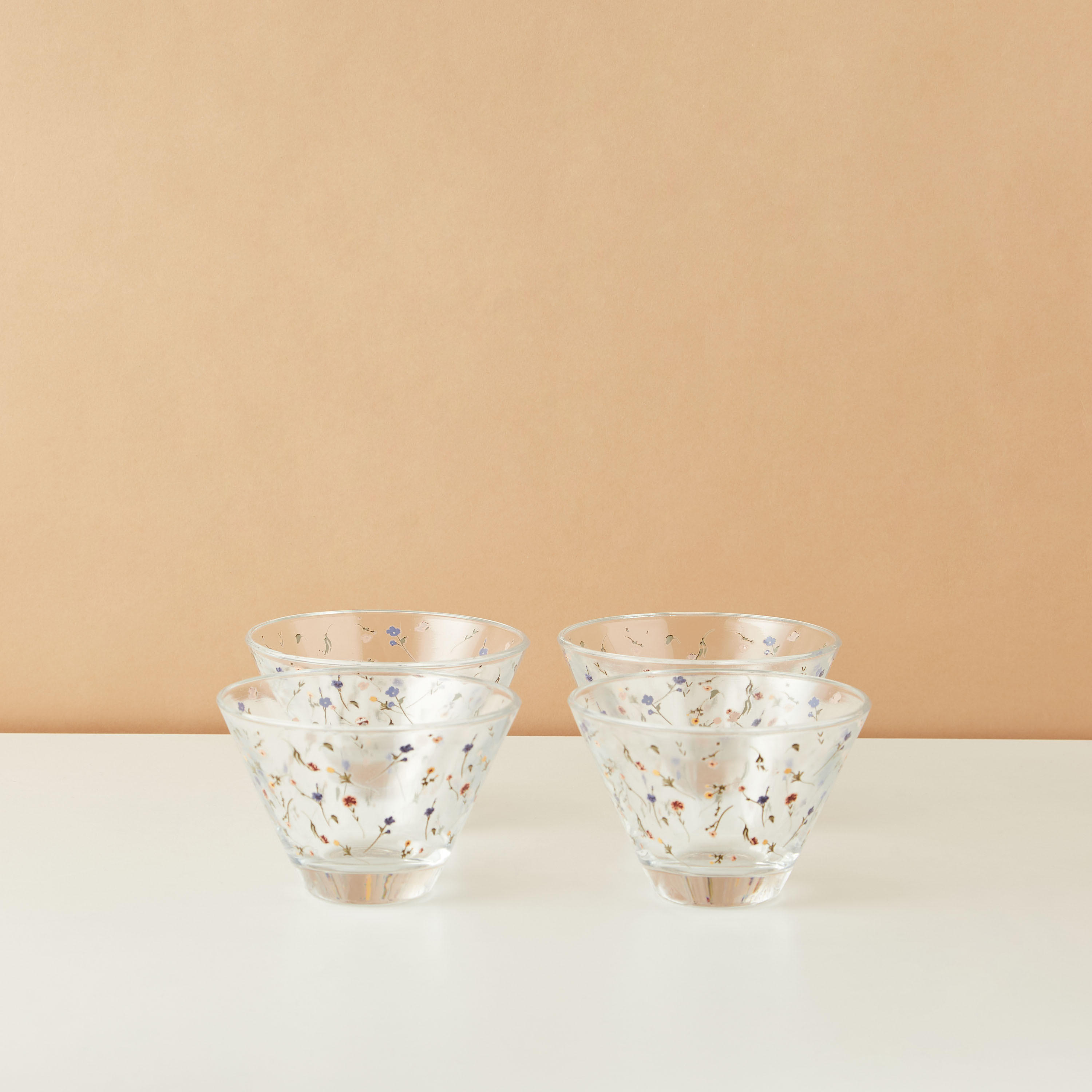 Flora 4-Piece Glass Bowl Set-household-dining-dinnerware-bowls-image-2