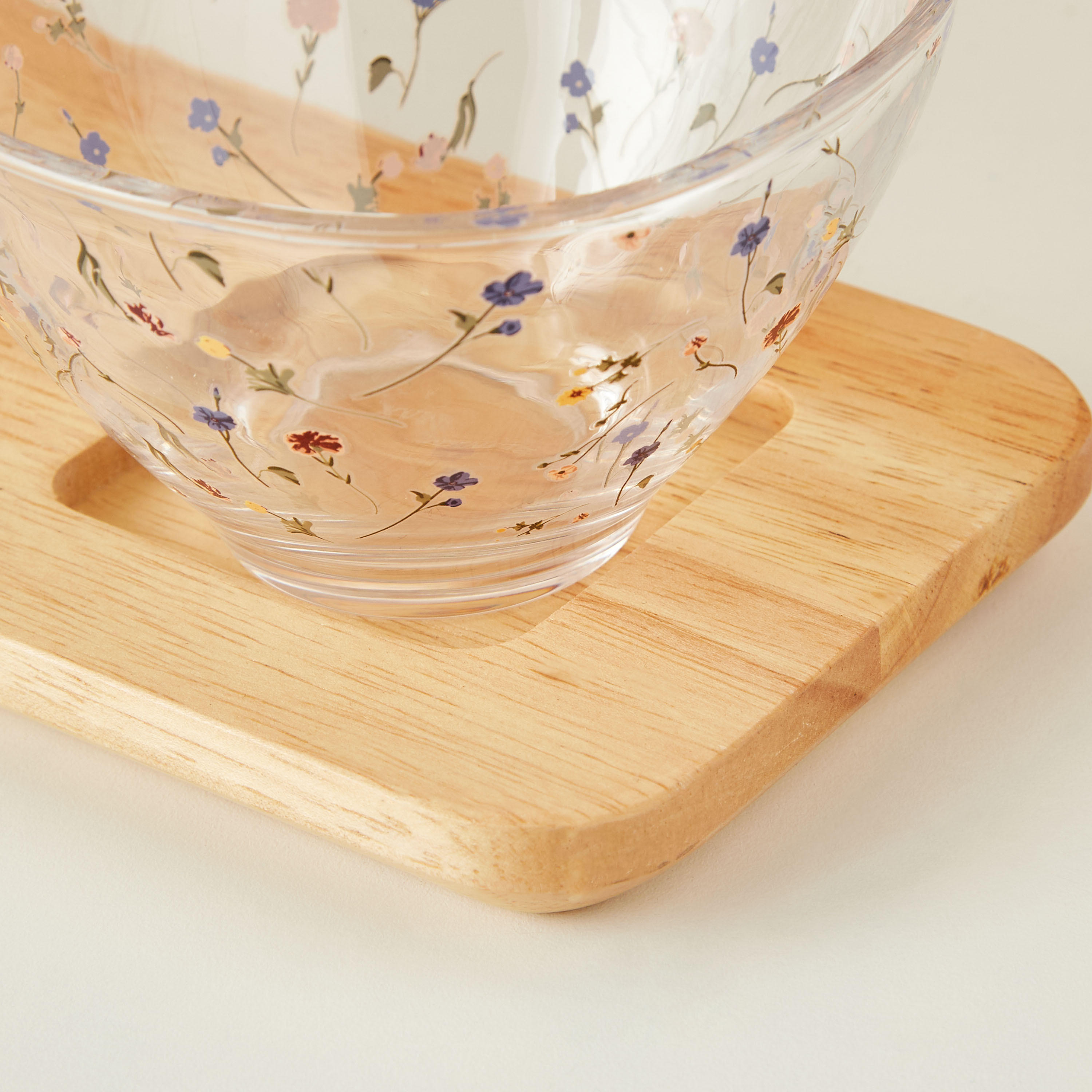 Flora 4-Piece Glass Bowl and Tray Set-household-dining-dinnerware-bowls-image-4