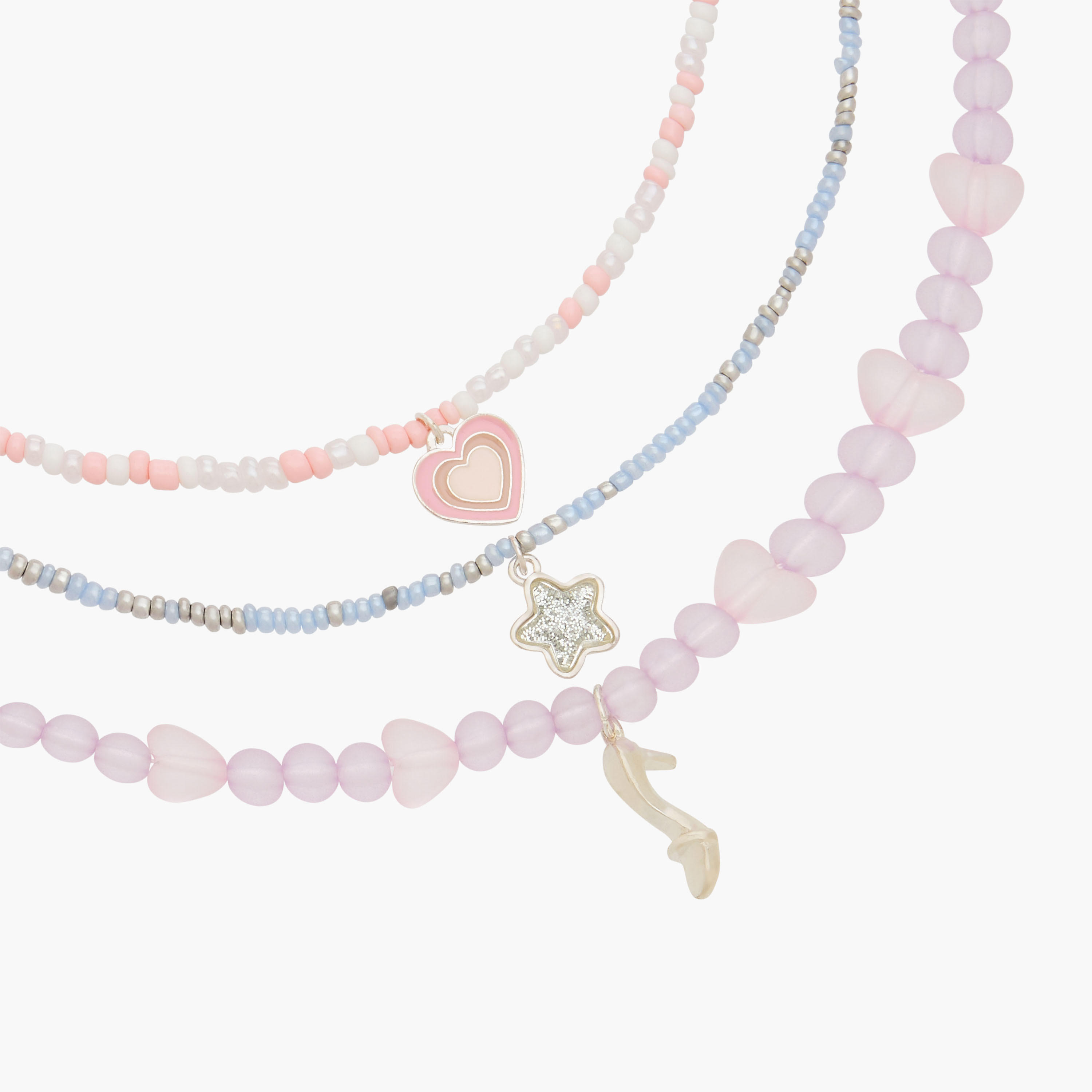 عقد بدلاية معدن - طقم من 3 قطع-women-watchesandjewellery-jewellery-necklacesandpendants-image-5