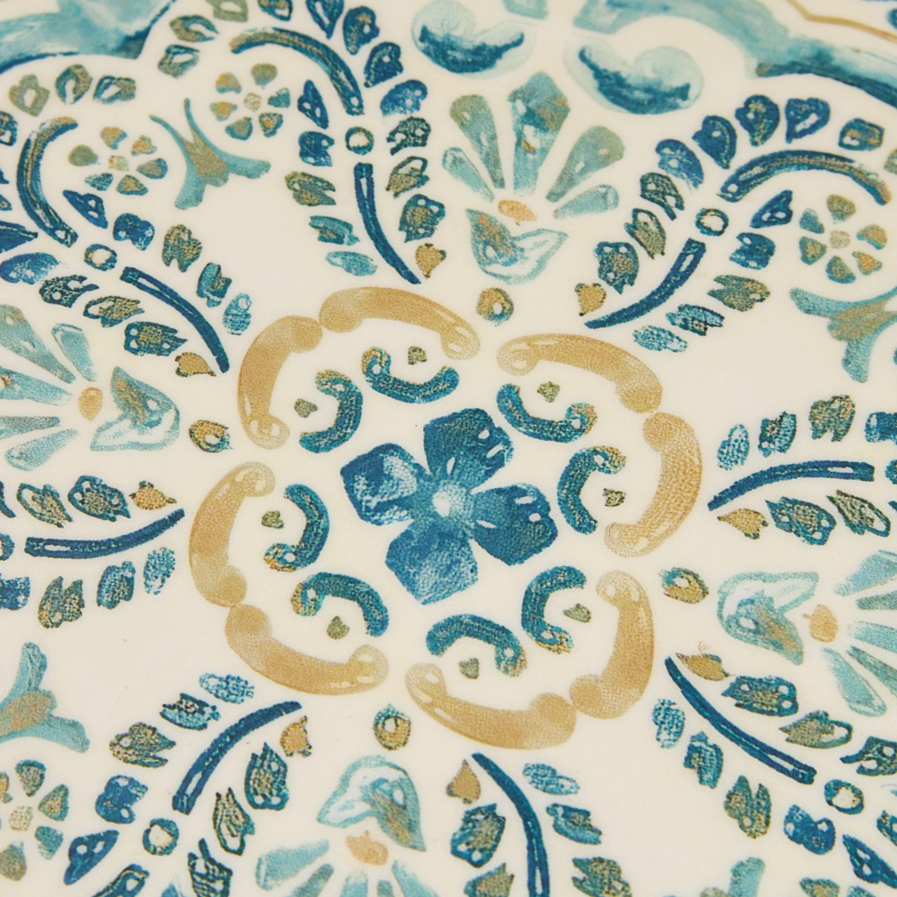 Enamel Coastal Boho Lazy Susan - 40 cms-household-dining-serveware-servingplatters-image-4