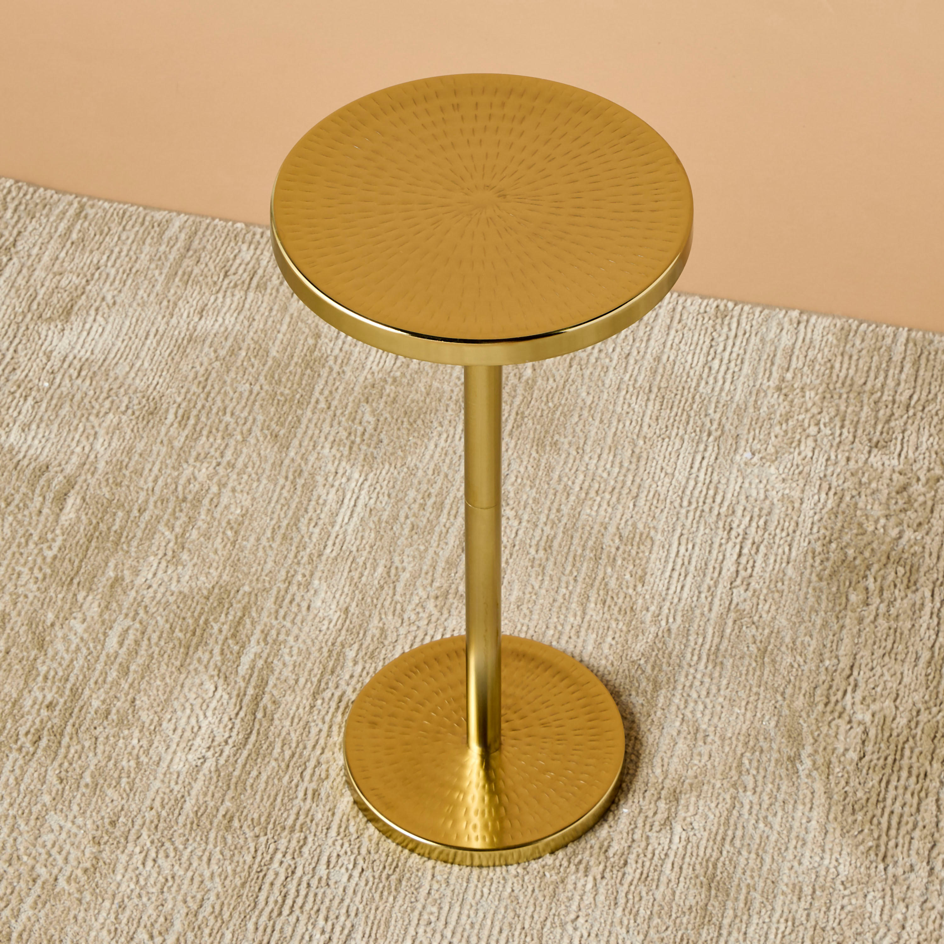 طاولة جانبية مستديرة من الحديد المطروق-furniture-livingroom-sideandendtables-image-3