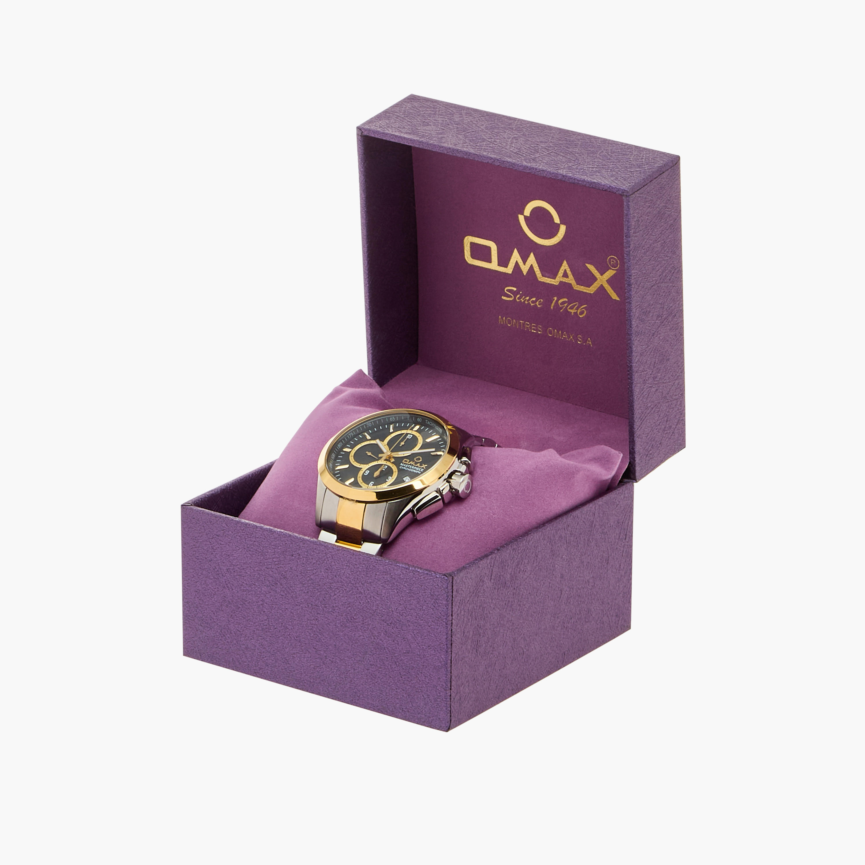 ساعة يد كرونوغراف ماستربيس إمبريام للرجال من أوماكس - MG36T2TI | 44 MM-men-watchesandjewellery-watches-image-6