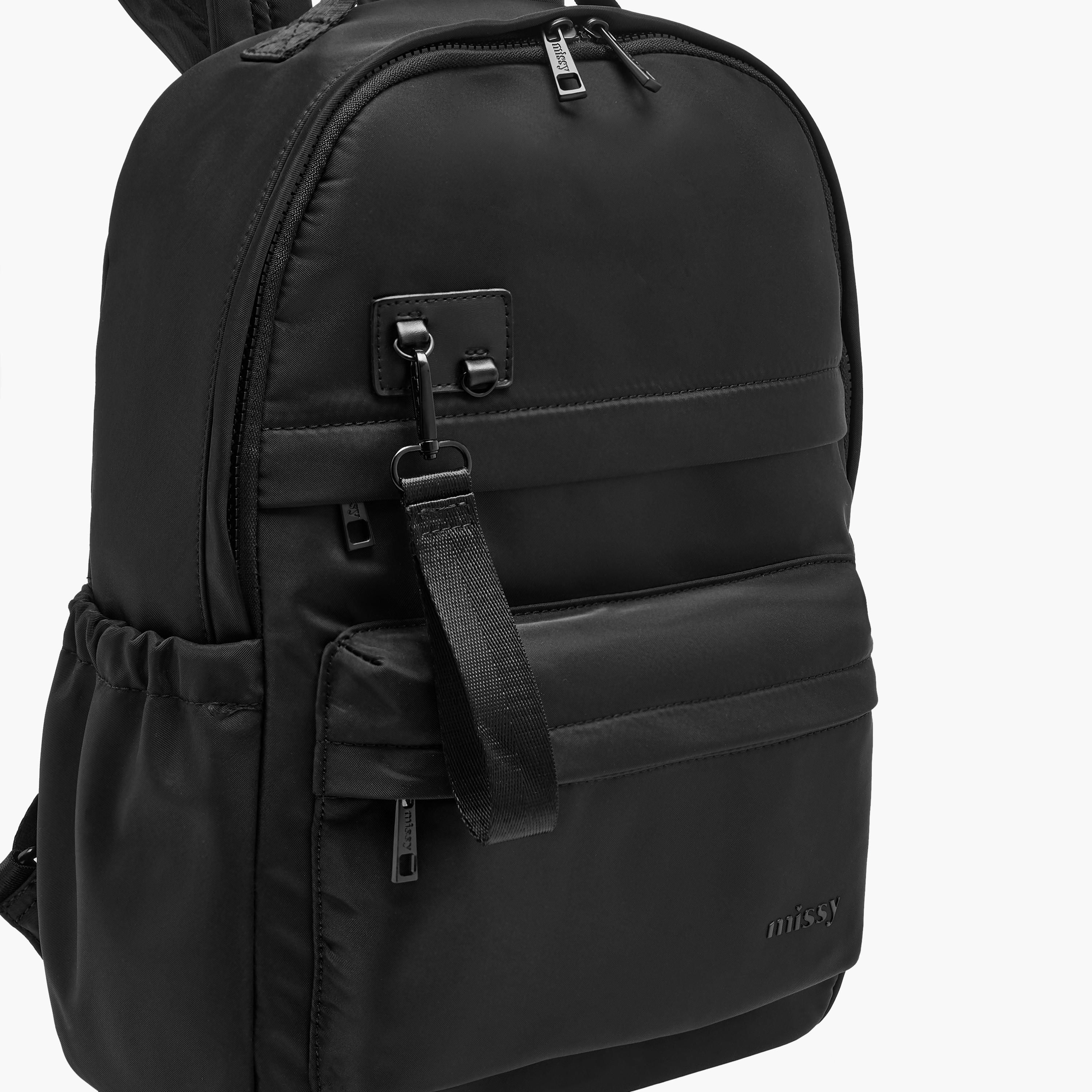 شنطة ظهر سادة مع حمالات قابلة للتعديل وسحاب إغلاق من ميسي-women-bagsandwallets-backpacks-image-3