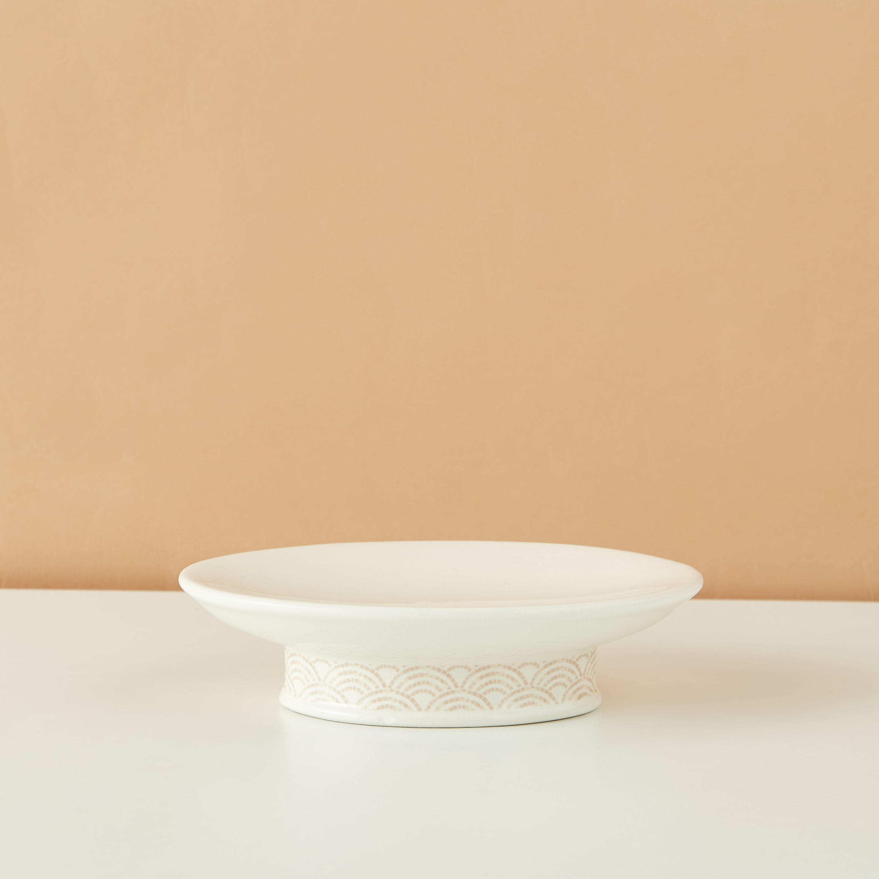 Shell Printed Ceramic Soap Dish-household-bathandlaundry-bathaccessories-soapdishesanddispensers-image-2