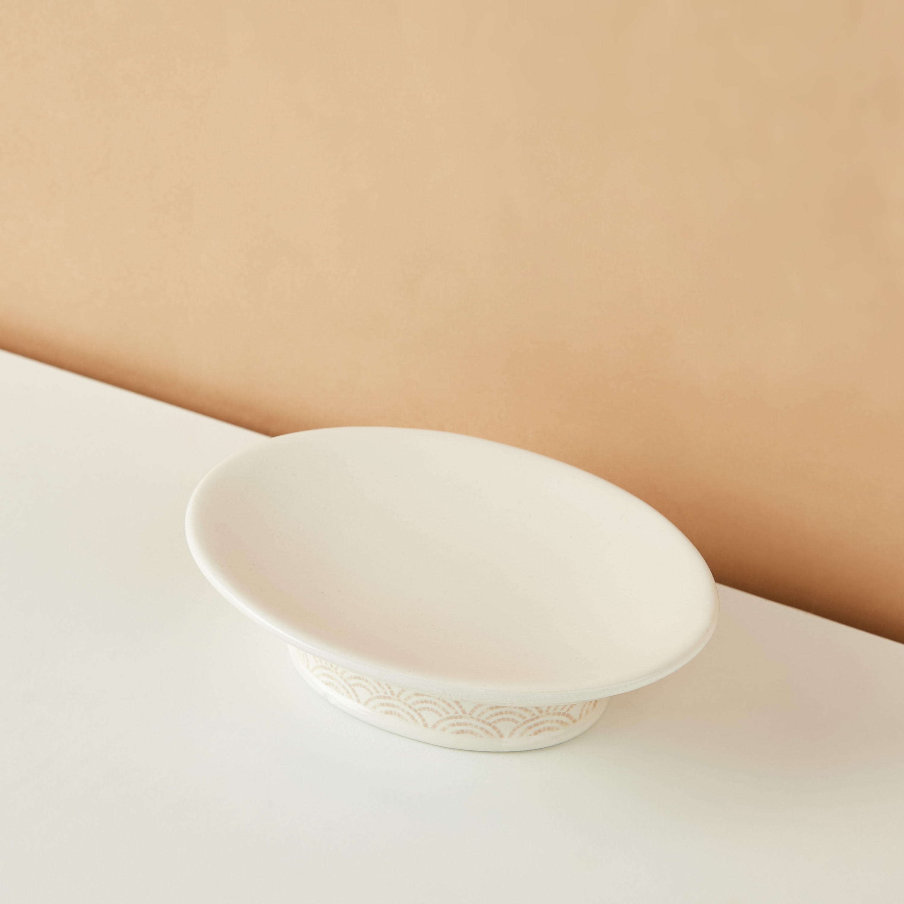 Shell Printed Ceramic Soap Dish-household-bathandlaundry-bathaccessories-soapdishesanddispensers-image-3