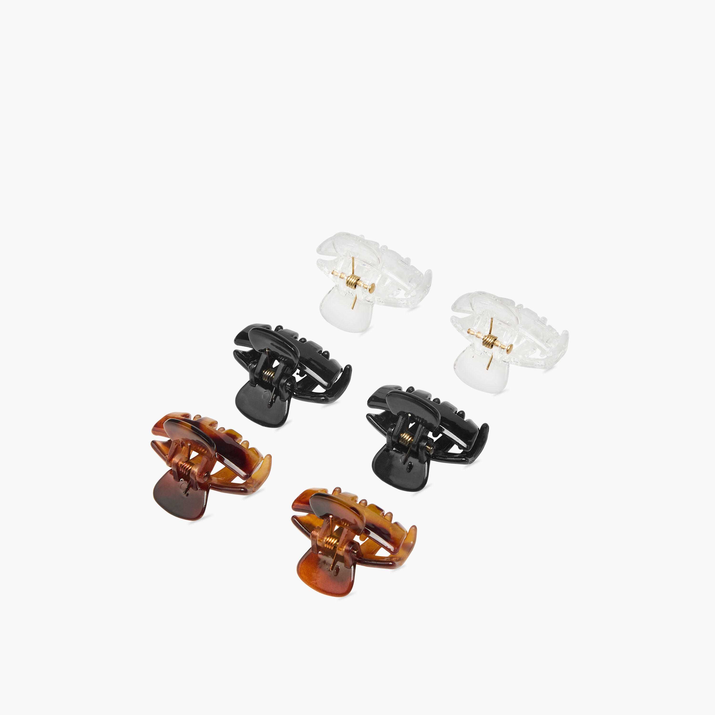 مشابك شعر متنوعة - طقم من 6 قطع-women-hairaccessories-clamps-image-6