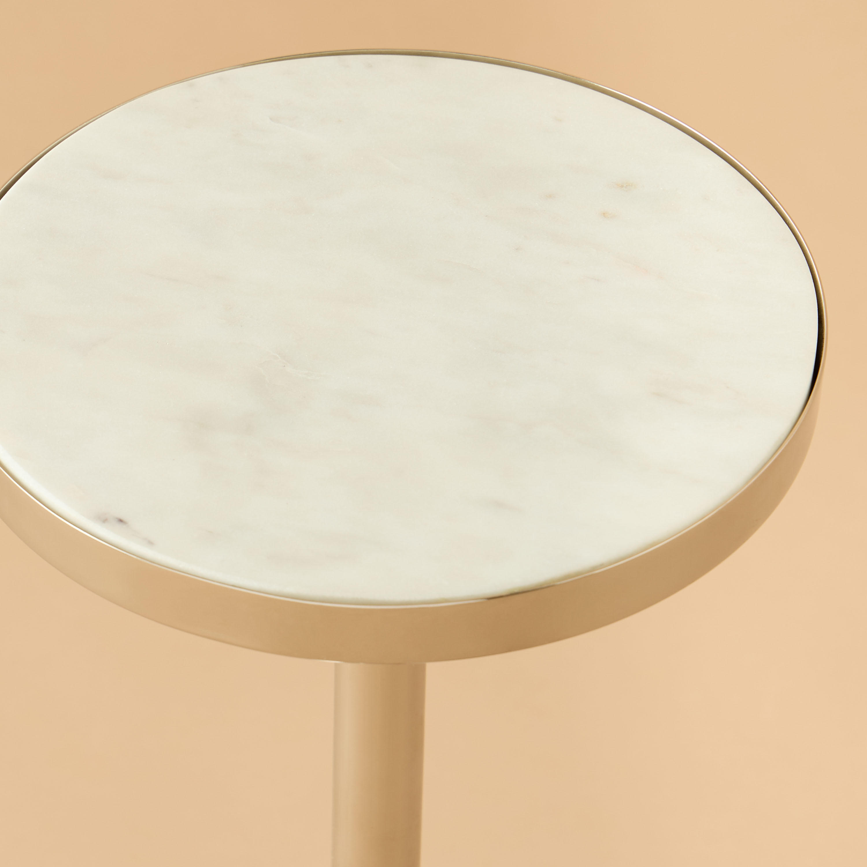 Marble Top Side Table - 23x23x51 cms-furniture-livingroom-sideandendtables-image-3
