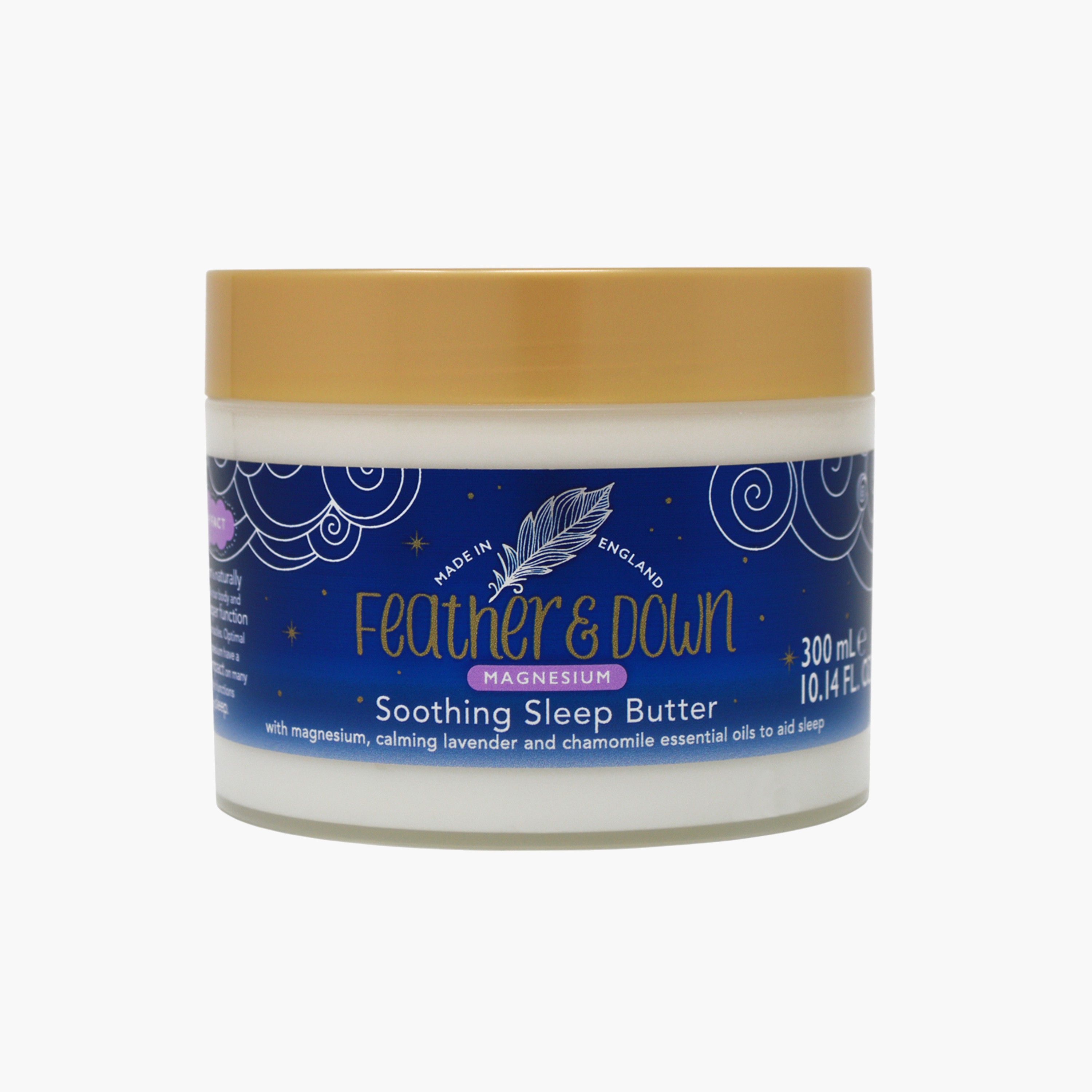 زبدة النوم المهدأة بالمغنيزيوم من فيذر آند داون-beautyandpersonalcare-bathandbody-bodycare-bodybutters-image-1