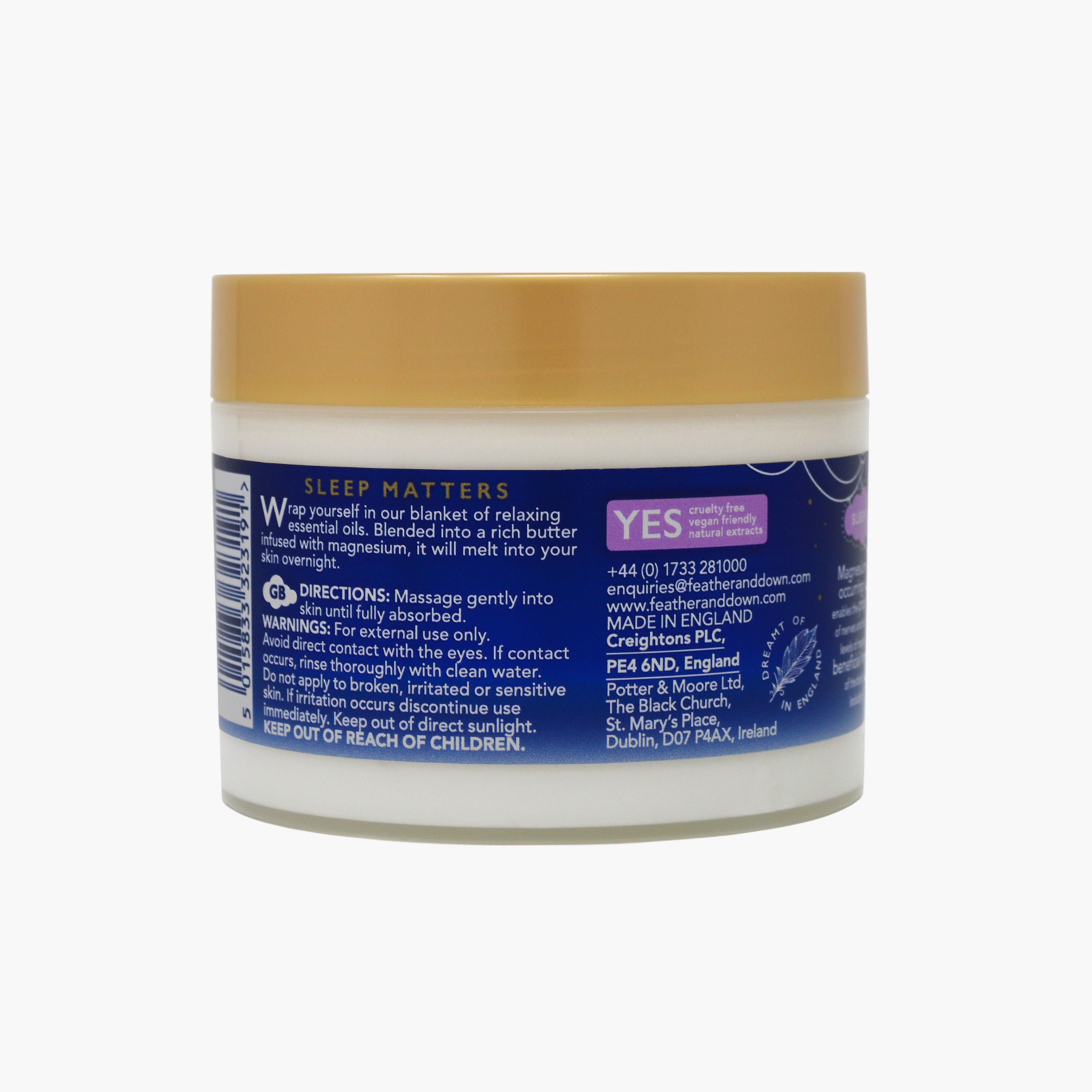 زبدة النوم المهدأة بالمغنيزيوم من فيذر آند داون-beautyandpersonalcare-bathandbody-bodycare-bodybutters-image-2