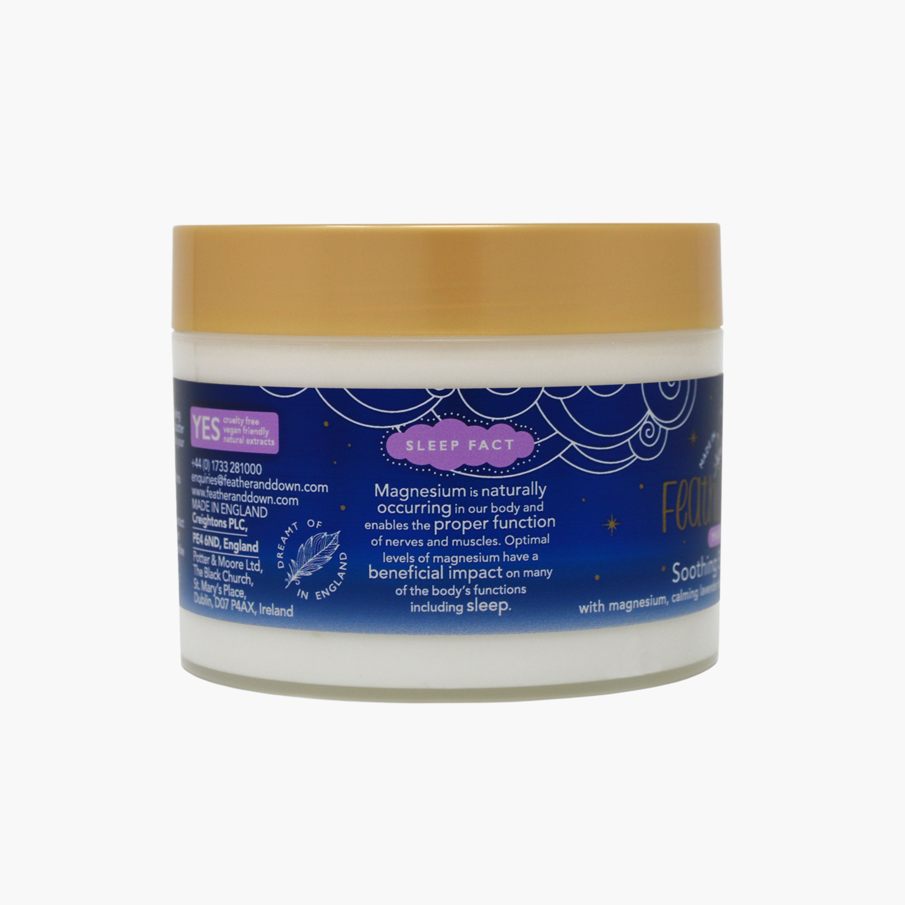 زبدة النوم المهدأة بالمغنيزيوم من فيذر آند داون-beautyandpersonalcare-bathandbody-bodycare-bodybutters-image-3