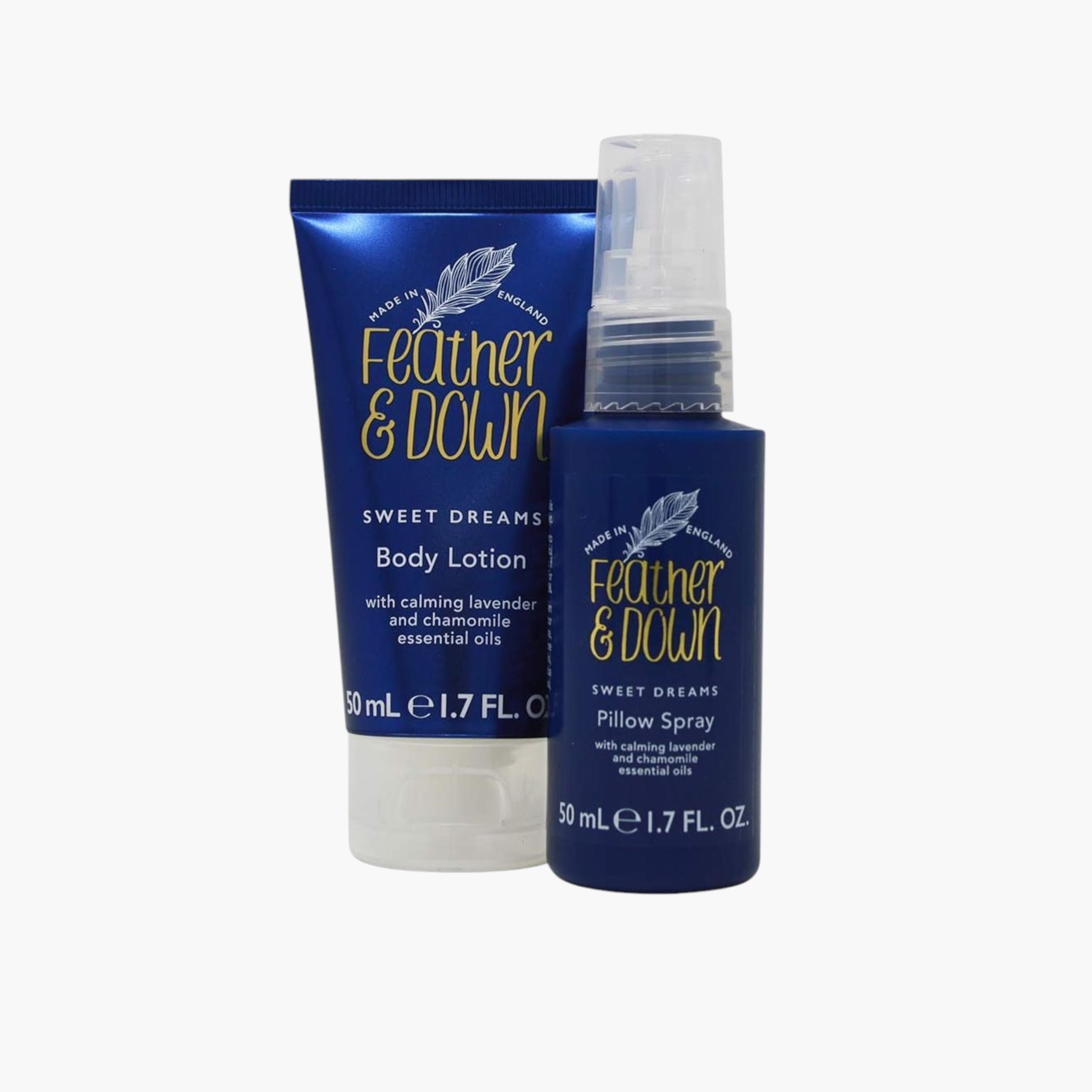 مجموعة هدايا لوشن الجسم وبخّاخ وسادة سويت دريمز من فيذر آند داون-beautyandpersonalcare-bathandbody-giftsets-image-4