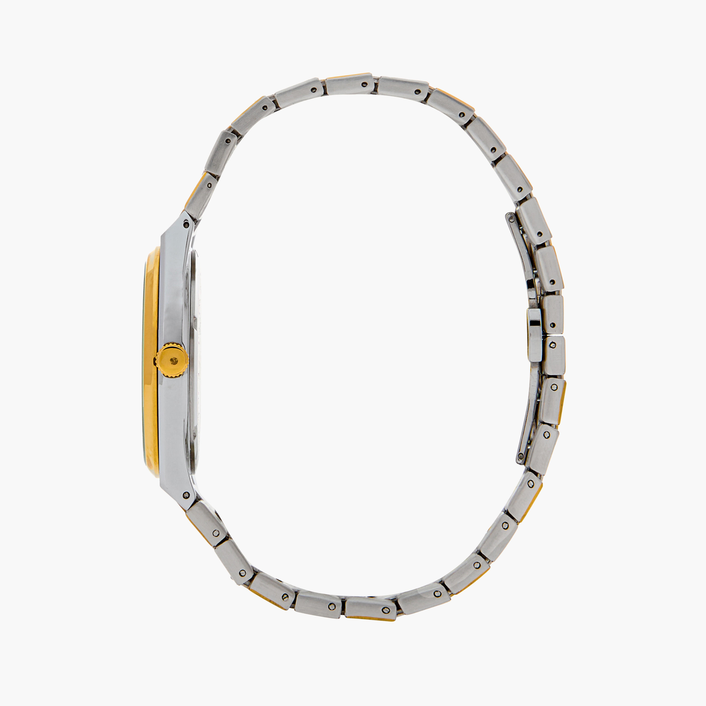 Omax Men's Gold and Silver Analog Wrist Watch 00ACB105N002-men-watchesandjewellery-watches-image-2